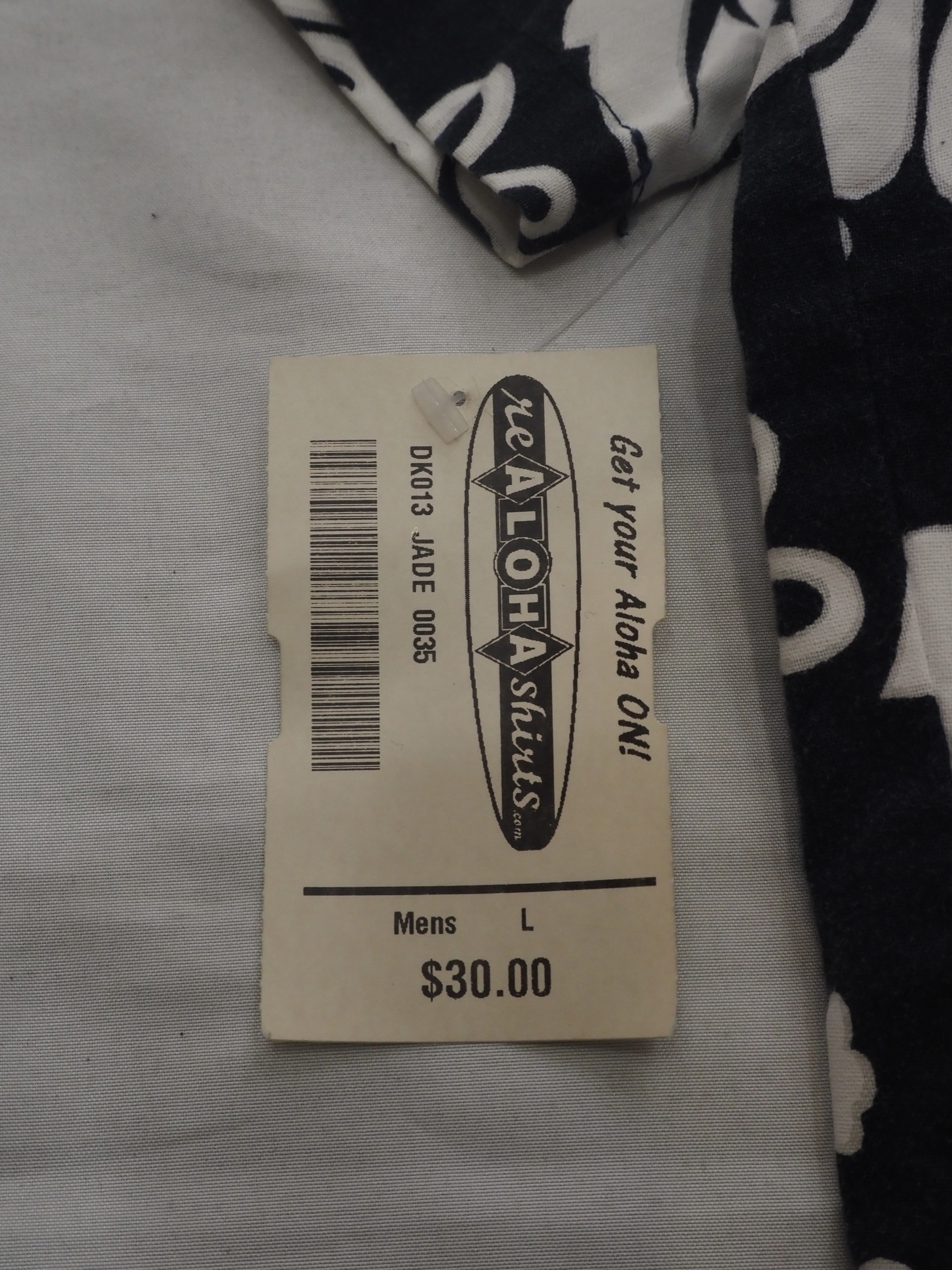 90’s Hawaiian Shirt “Dead Stock” の画像 8