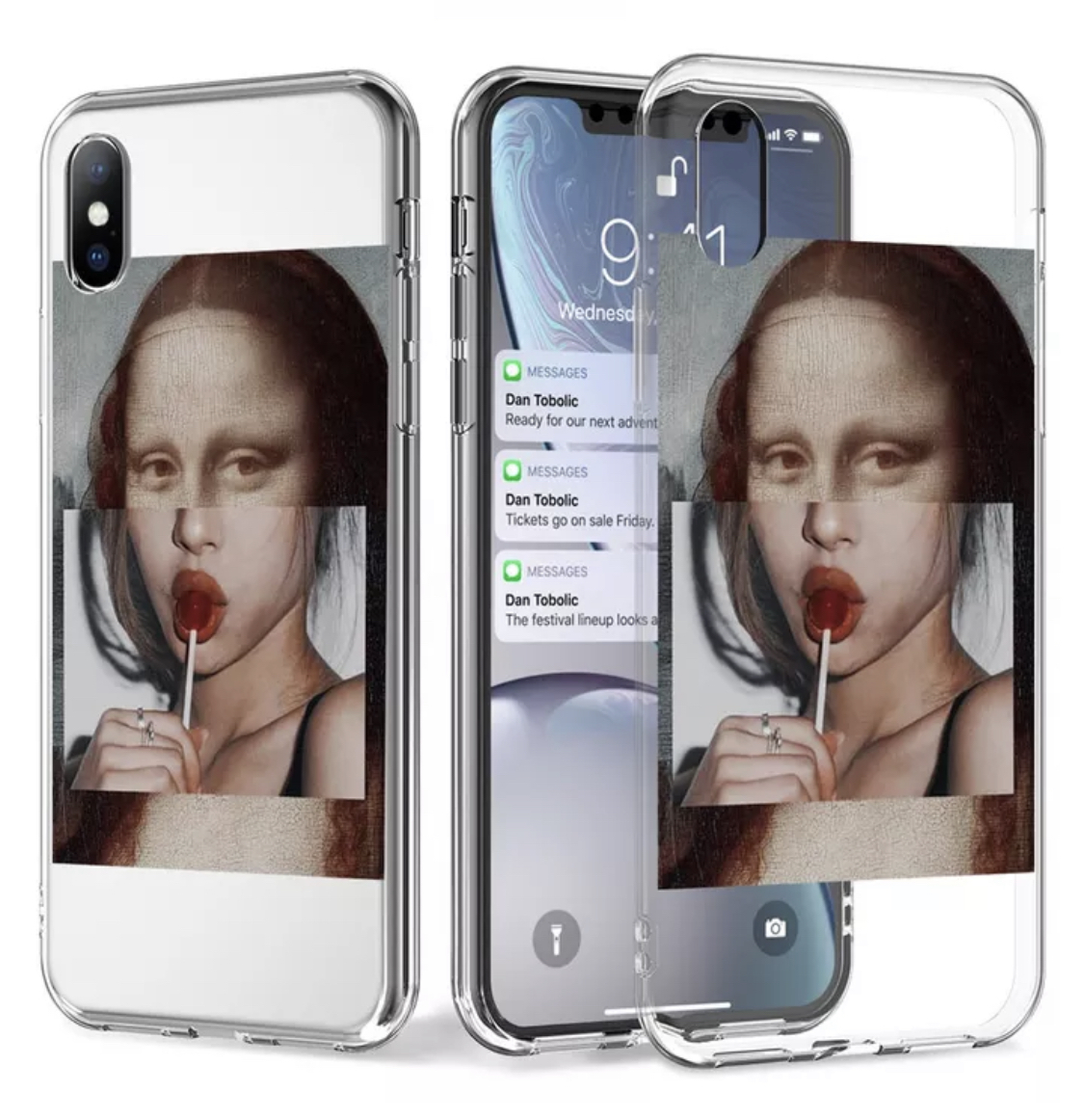 Mona Lisa Pop Candy Iphone Case ポップキャンディーモナリザiphoneケース Nanako Wolford ナナコ ウォルフォード