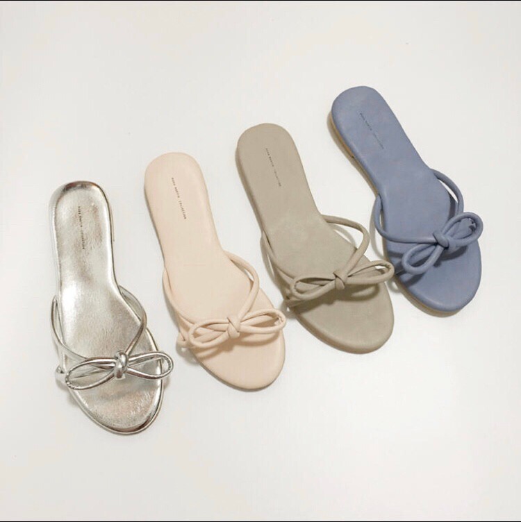 予約商品 Otonaリボンフラットサンダル Ep Luxe 予約商品 Otonaリボンフラットサンダル Ep Luxe