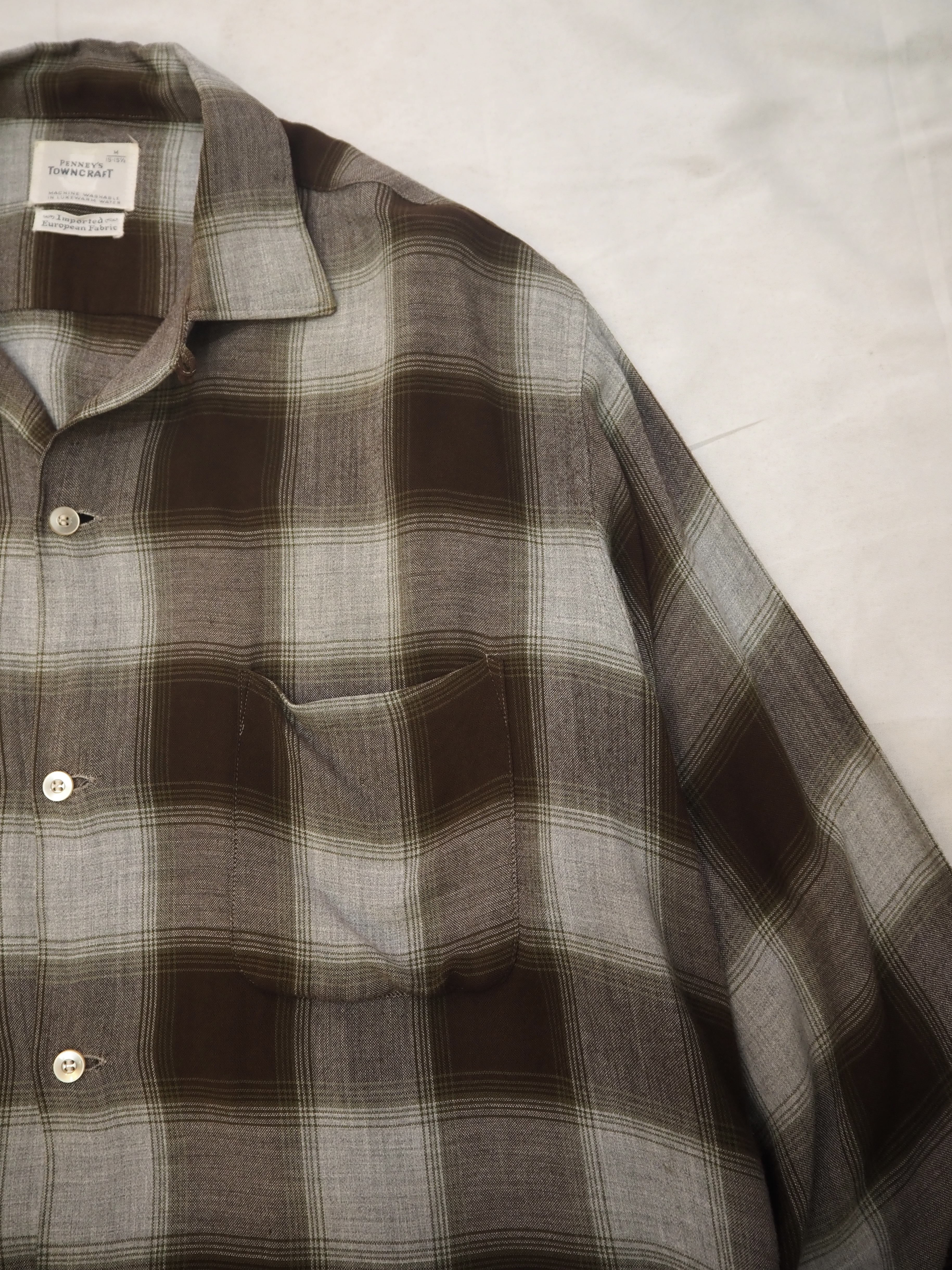 60’s Towncraft Rayon Shirt “Ombré” の画像 4