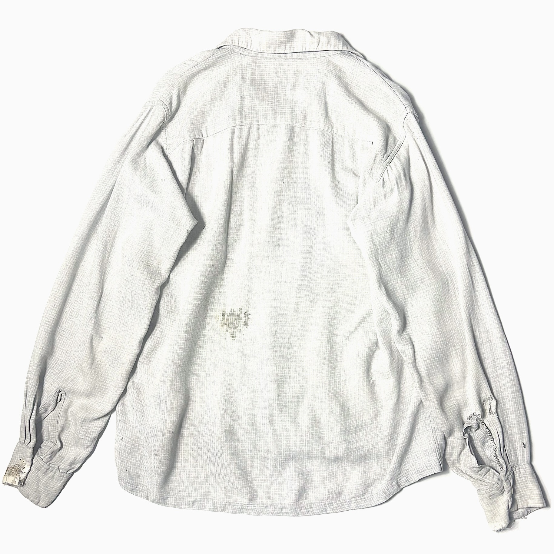 Vintage 50～60's【ARROW】Grunge Rayon Open Collar Shirt の画像 2