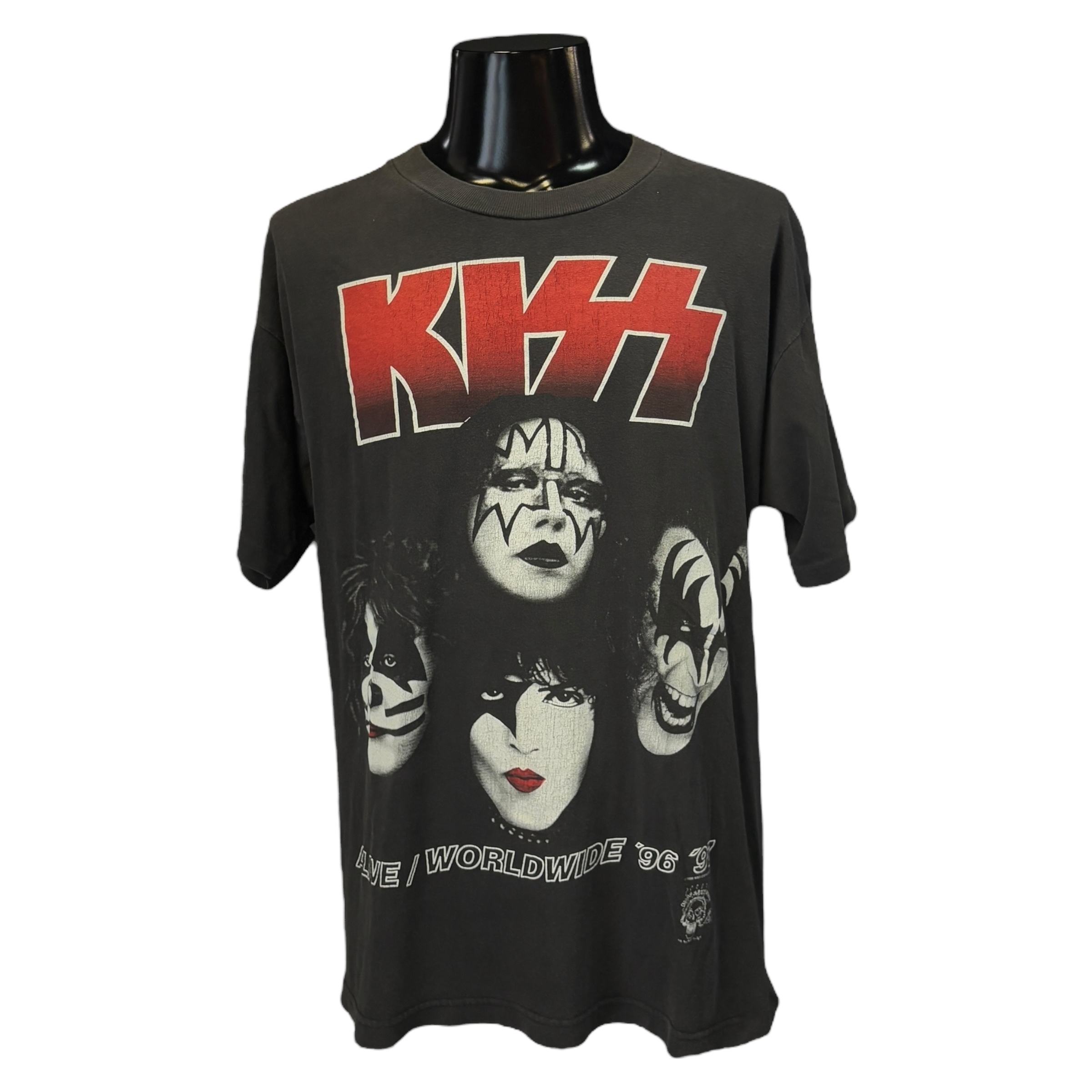 【KISS】キッス “Alive/Worldwide Tour ’96’97” 90’s Vintage Tシャツ XL相当