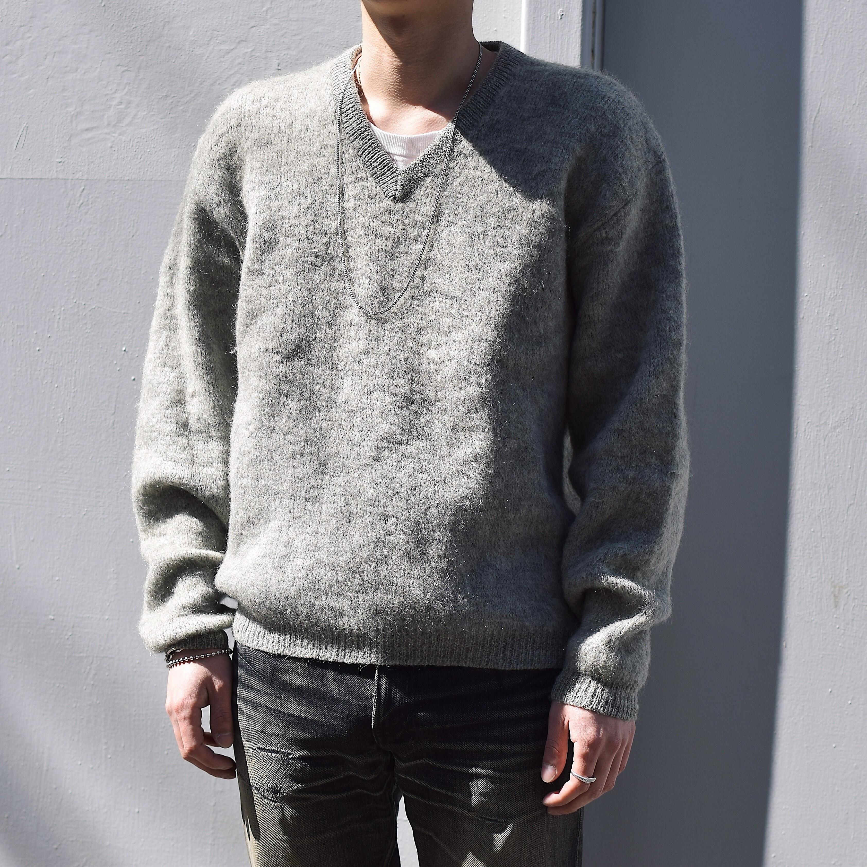 Vintage 60's【TOWNCRAFT】Mohair Knit Sweater の画像 3