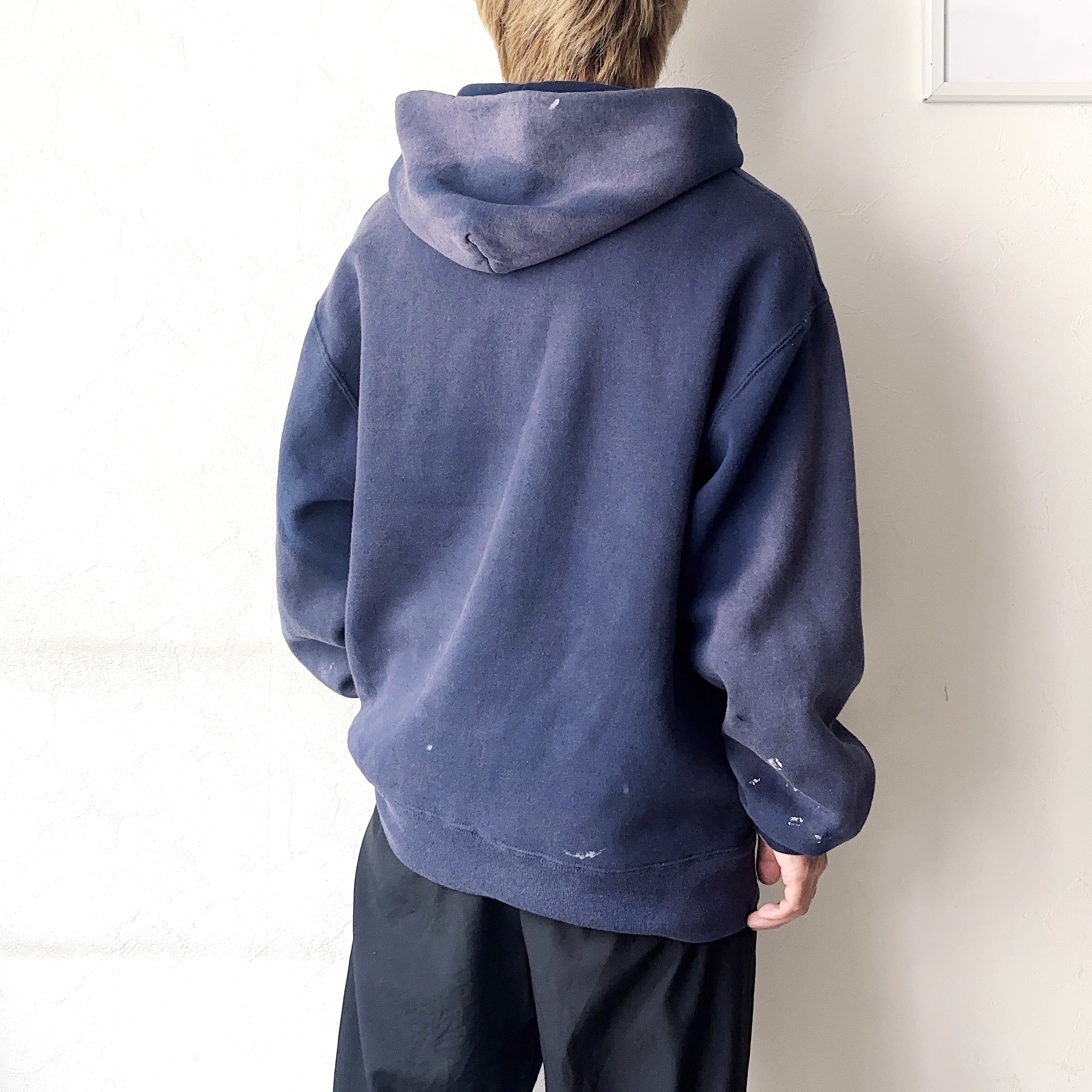 Vintage 90's【RUSSELL ATHLETIC】Grunge Hoodie の画像 4