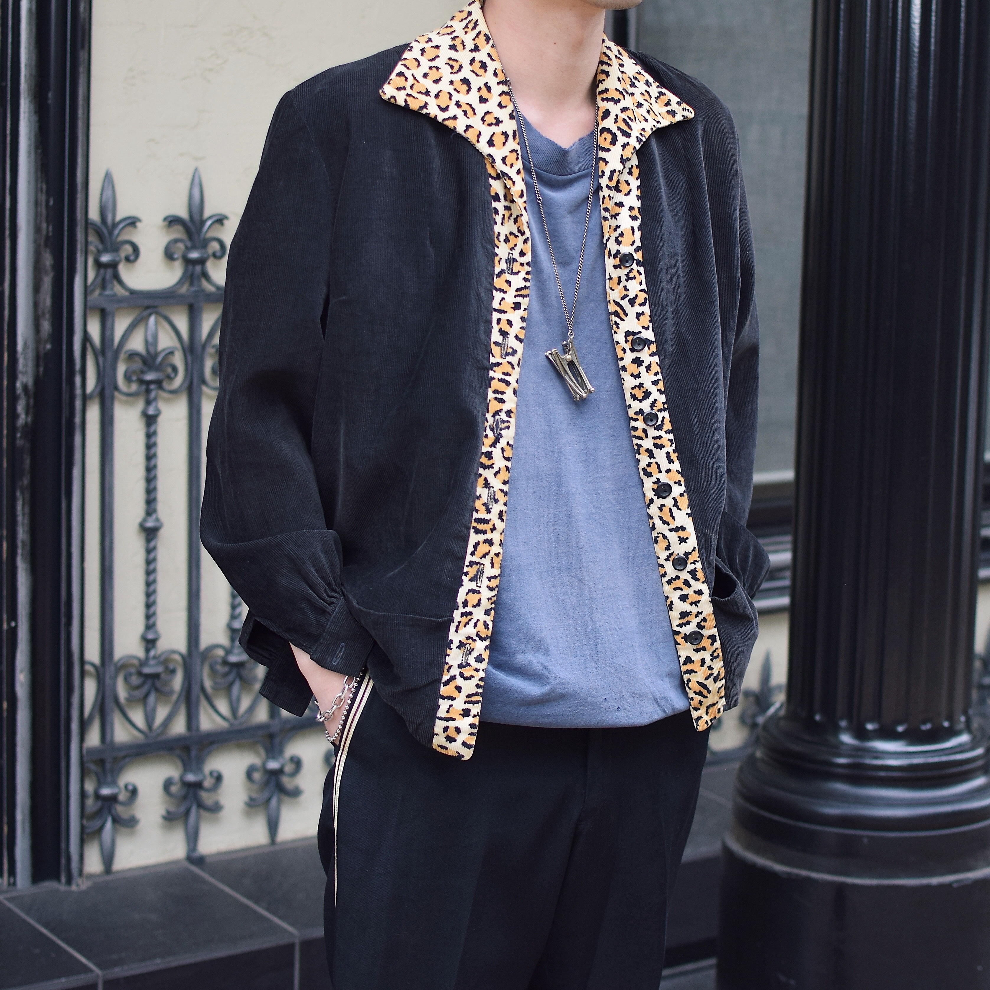 Vintage 50〜60's  Leopard Corduroy Jacket の画像 3
