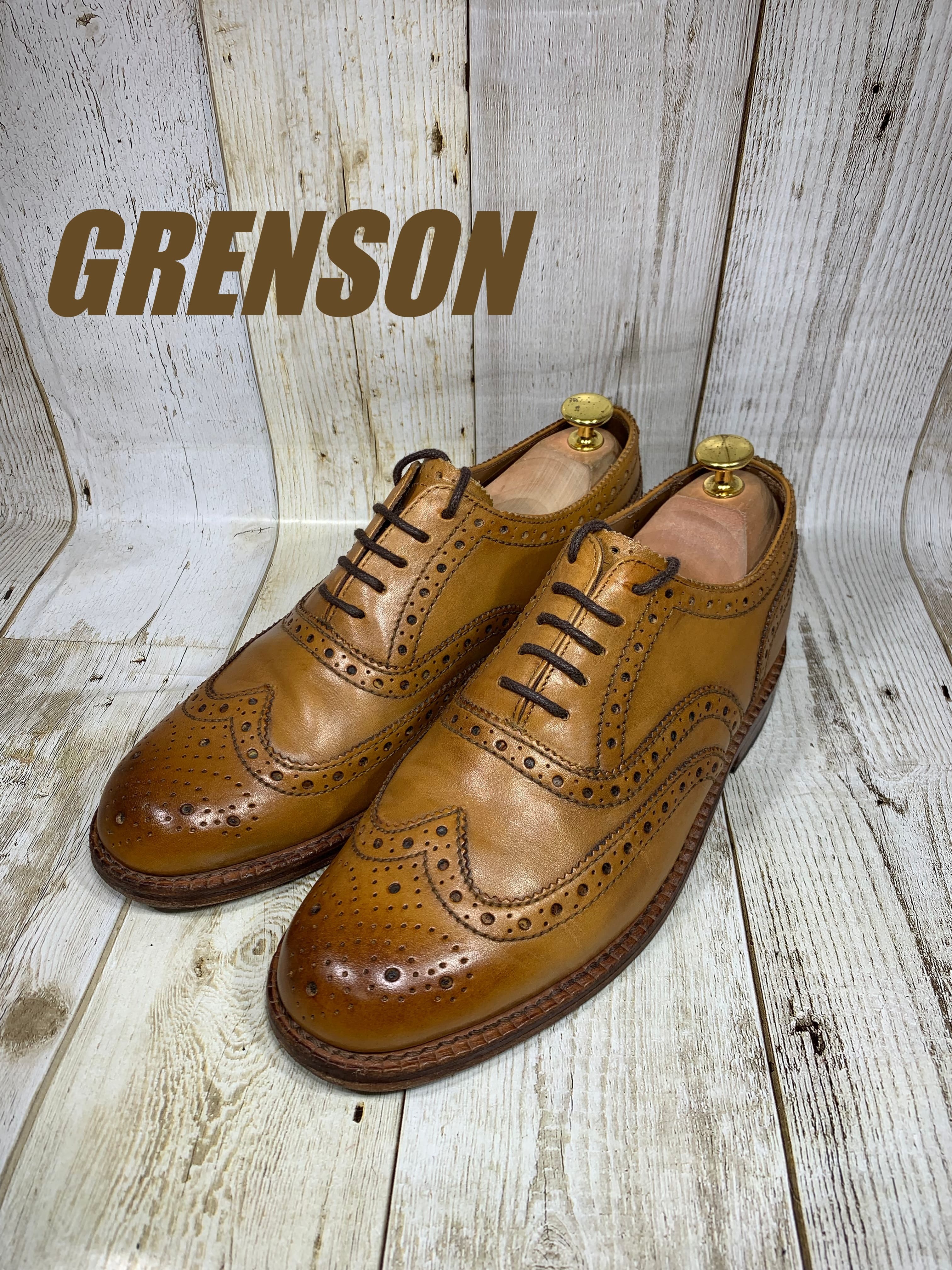 Grenson グレンソン フルブローグ UK6H 25cm | 中古靴・革靴・ブーツ通販専門店 DafsMart ダフスマート Online