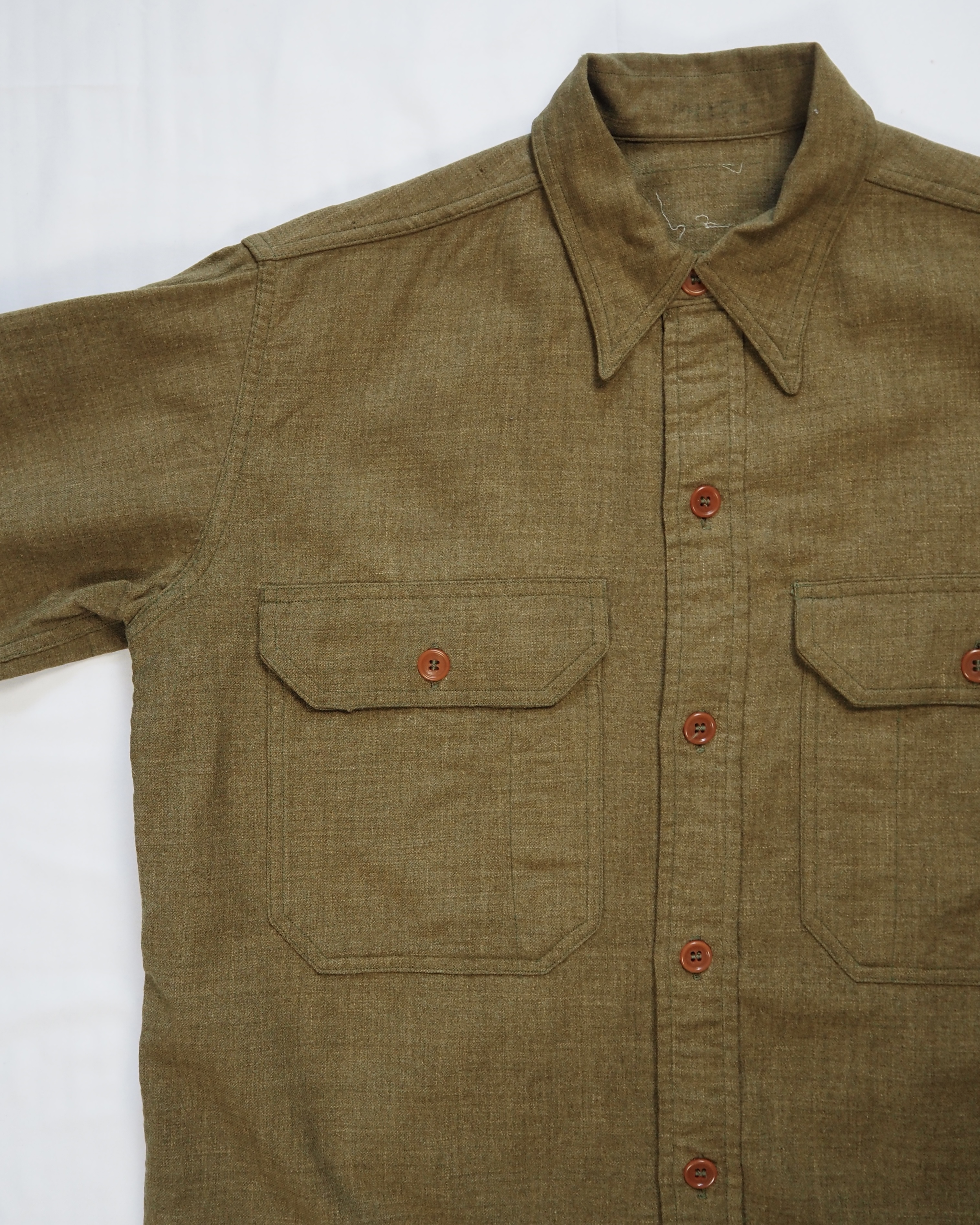 40’s U.S ARMY ウールシャツ の画像 5