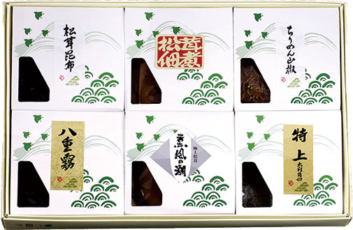 KN-70 松茸佃煮詰合せ(6品) - 画像1
