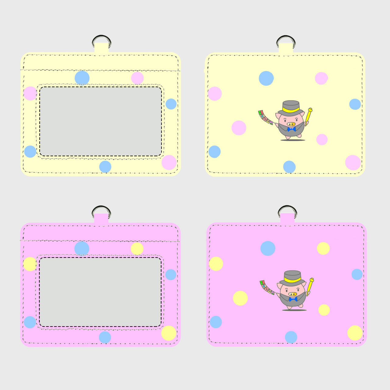 パスカード マジックぷくちゃん ぶた好き集まれ Bluesky Shop