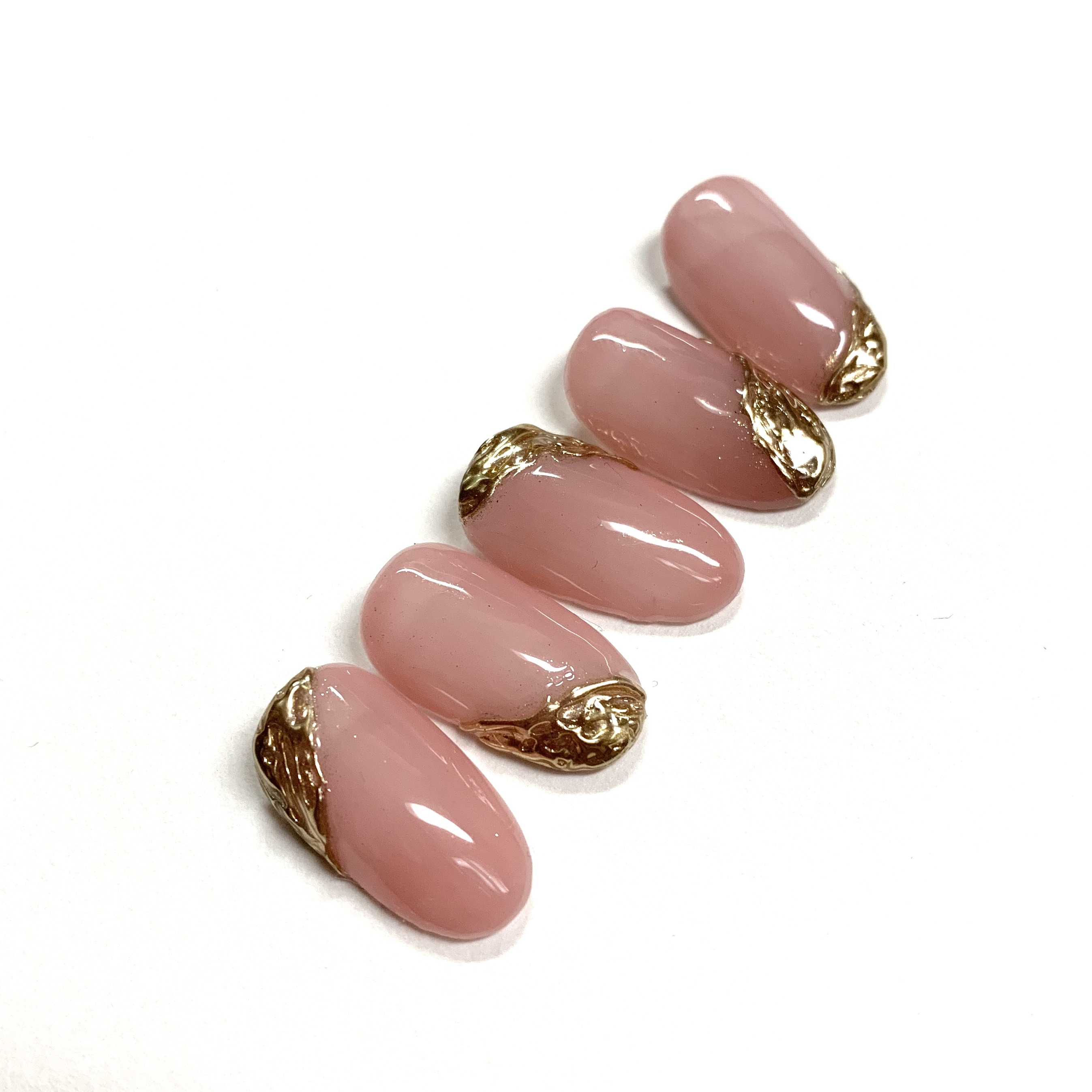 メタリックプレートアートネイル Loveaul Nails