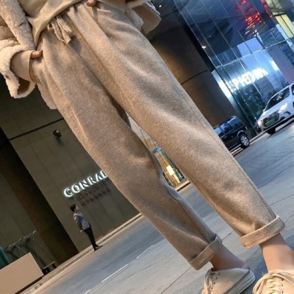 レディース パンツ カジュアル スウェット ストレート お出かけ 休日 旅行 リラックス ルームウェア 楽ちん ラフ セレブコーデ フライト 旅行 ベージュ Seashore