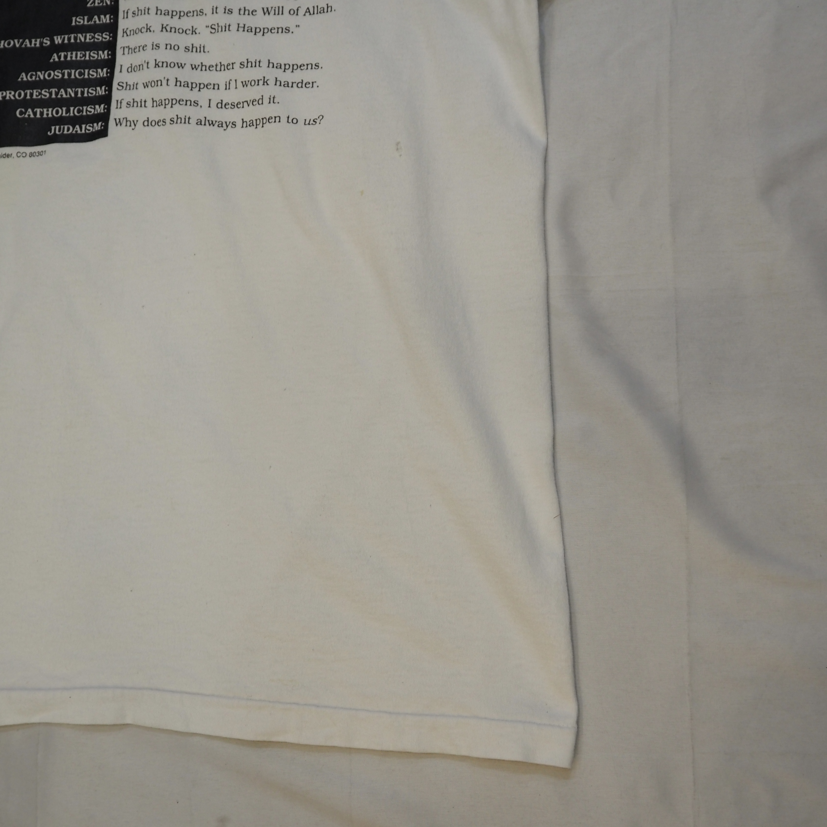 90’s Religion Tee の画像 7