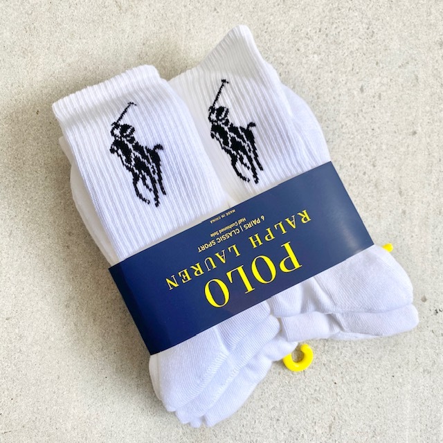 Polo Ralph Lauren ポロ ラルフローレン ソックス 6枚組 6pポリエステル ホワイト ロゴ メンズ プレゼント 輸入商品 海外 Classic Sport Puahawaii Polo Ralph Lauren ポロ ラルフローレン ソックス 6枚組 6pポリエステル ホワイト ロゴ メンズ プレゼント 輸入商品 海外 Classic Sport Puahawaii