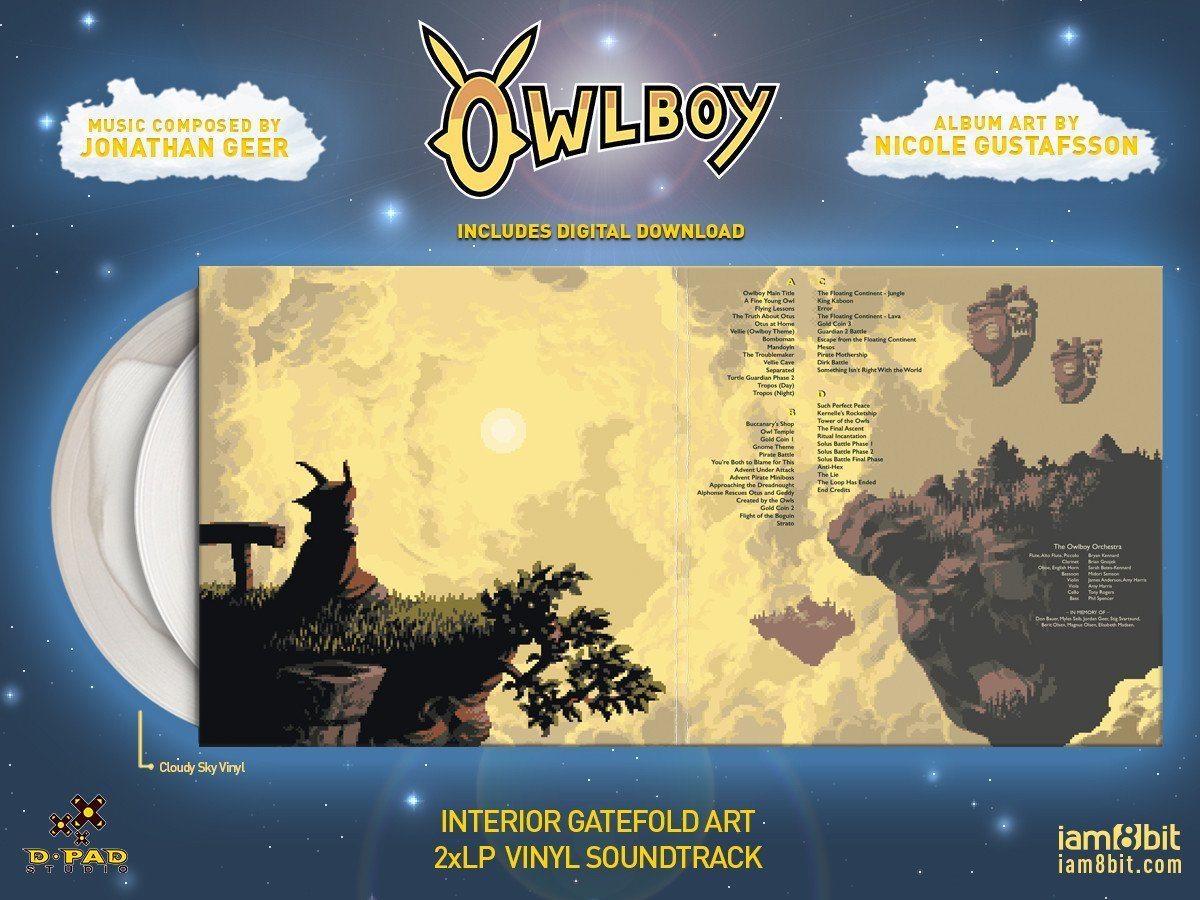 【オウルボーイ】Owlboy Vinyl Soundtrack 2xLP - 画像3