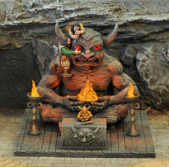 宝石の眼を持つ悪魔の彫像 - 画像4