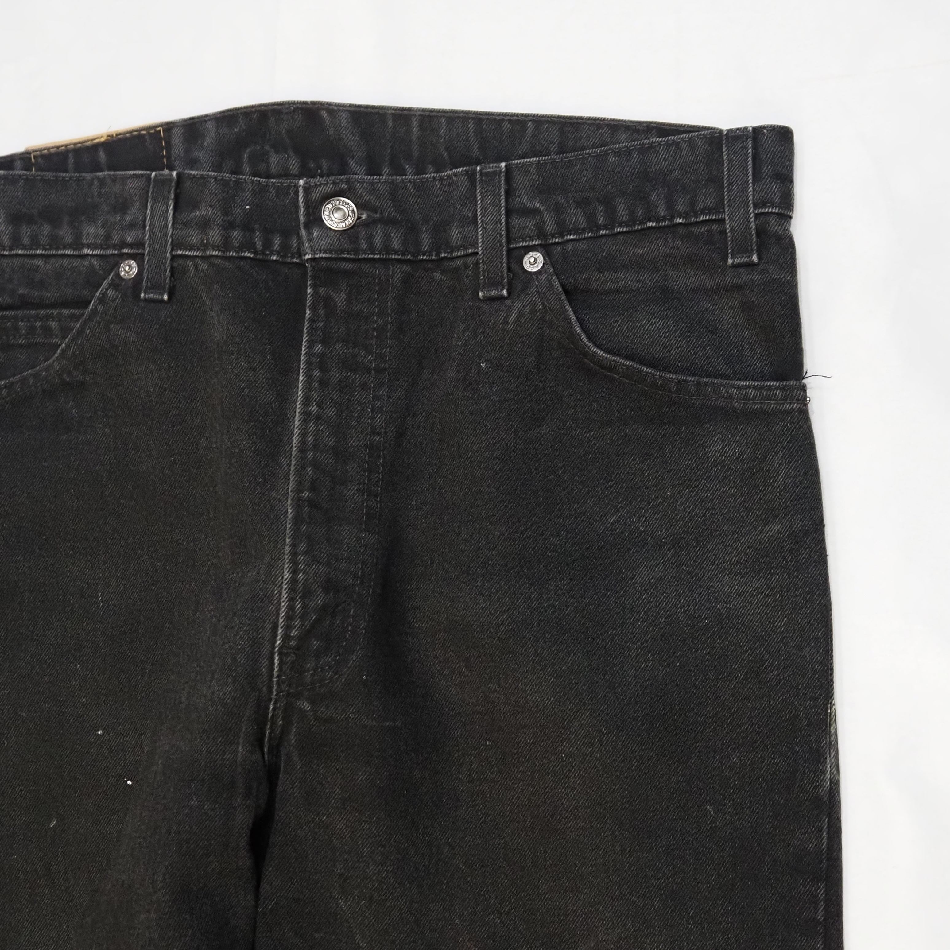 90’s Levi’s 505 US製 Black Denim “36×30" の画像 3