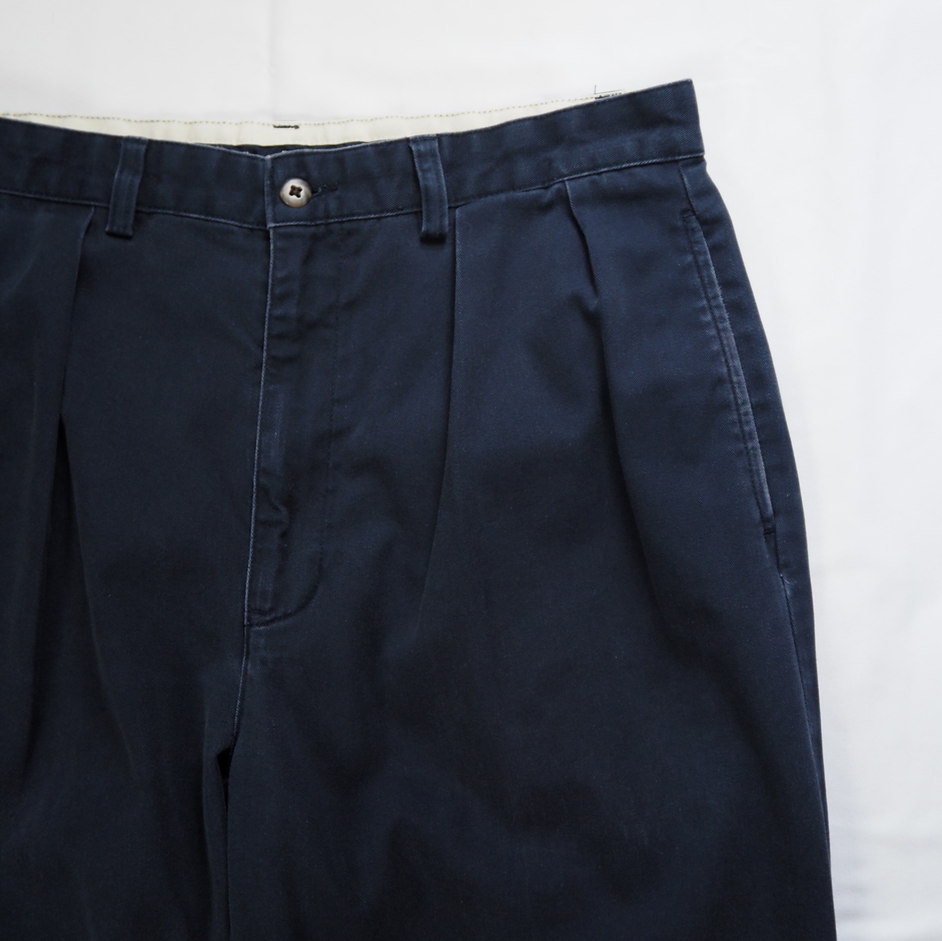 90’s Ralph Lauren ポロチノ 32 ネイビー の画像 7