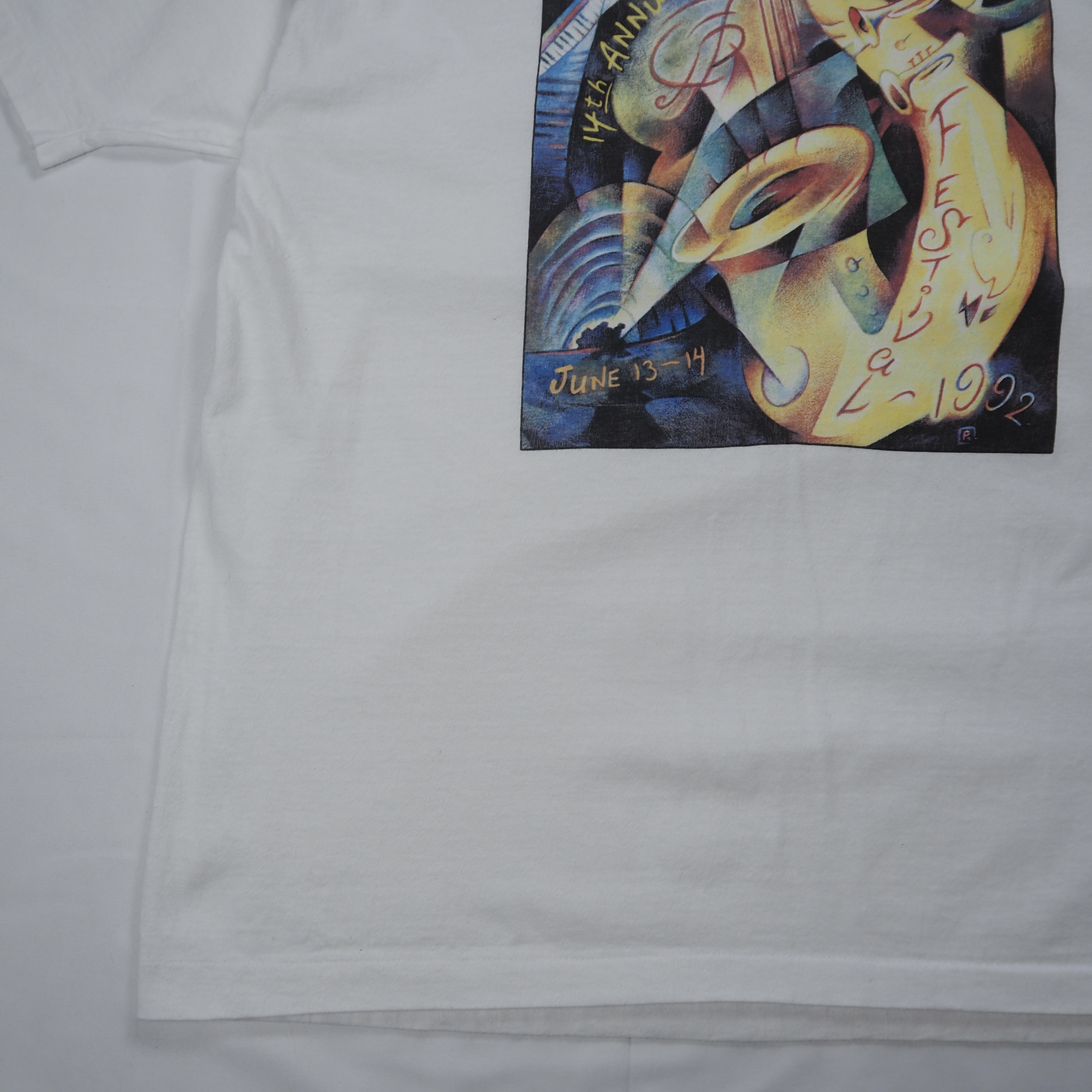 90’s PLAYBOY ジャズフェスティバル Tシャツ XL の画像 10