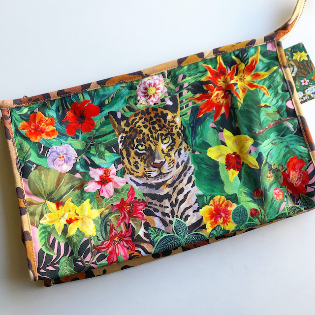 Nathalie Lete Jungle Zipper Purse W34cm ナタリーレテ ジャングル ビッグポーチ Yay Design Household Goods