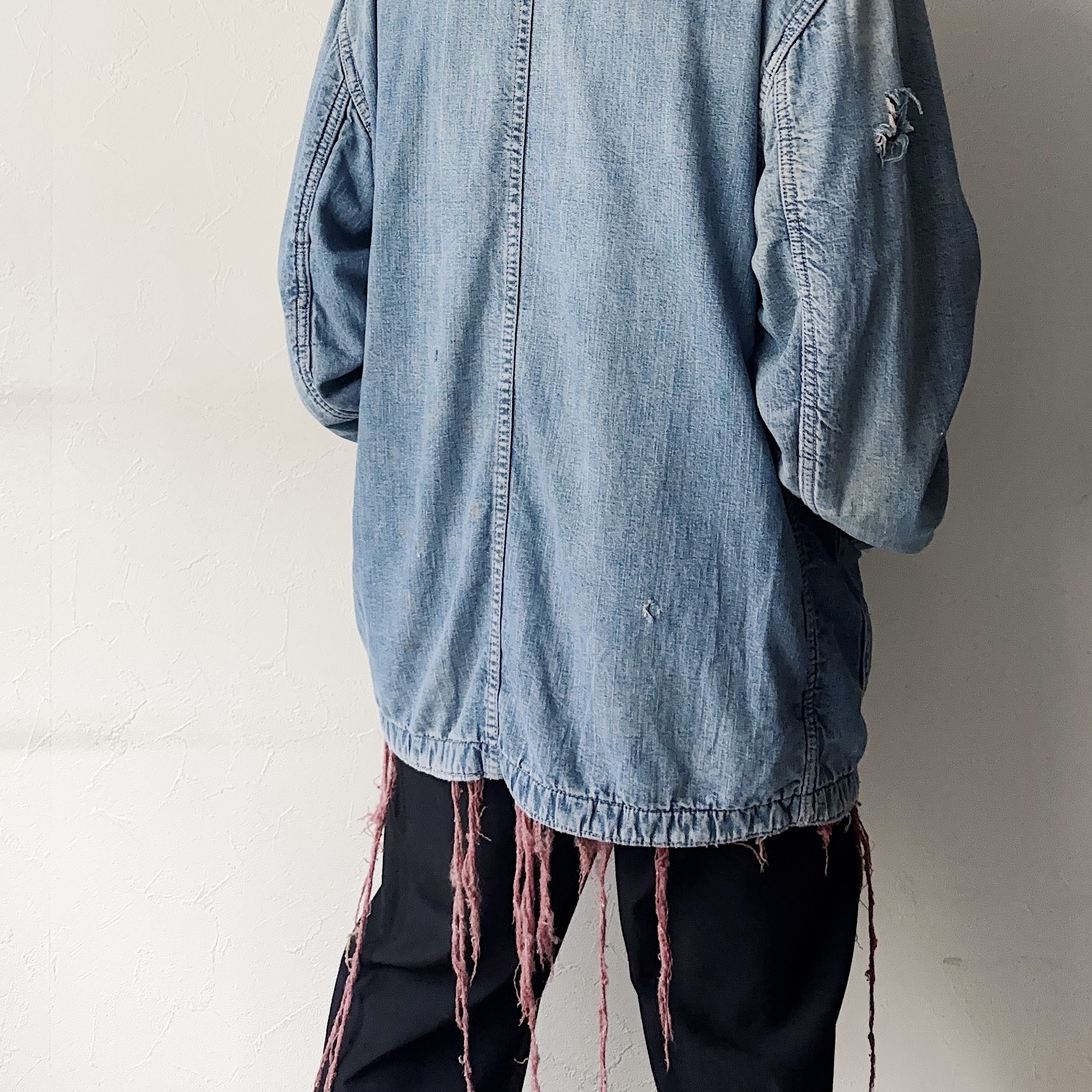 Vintage 50's【BIG MAC】Grunge Denim Jacket の画像 5