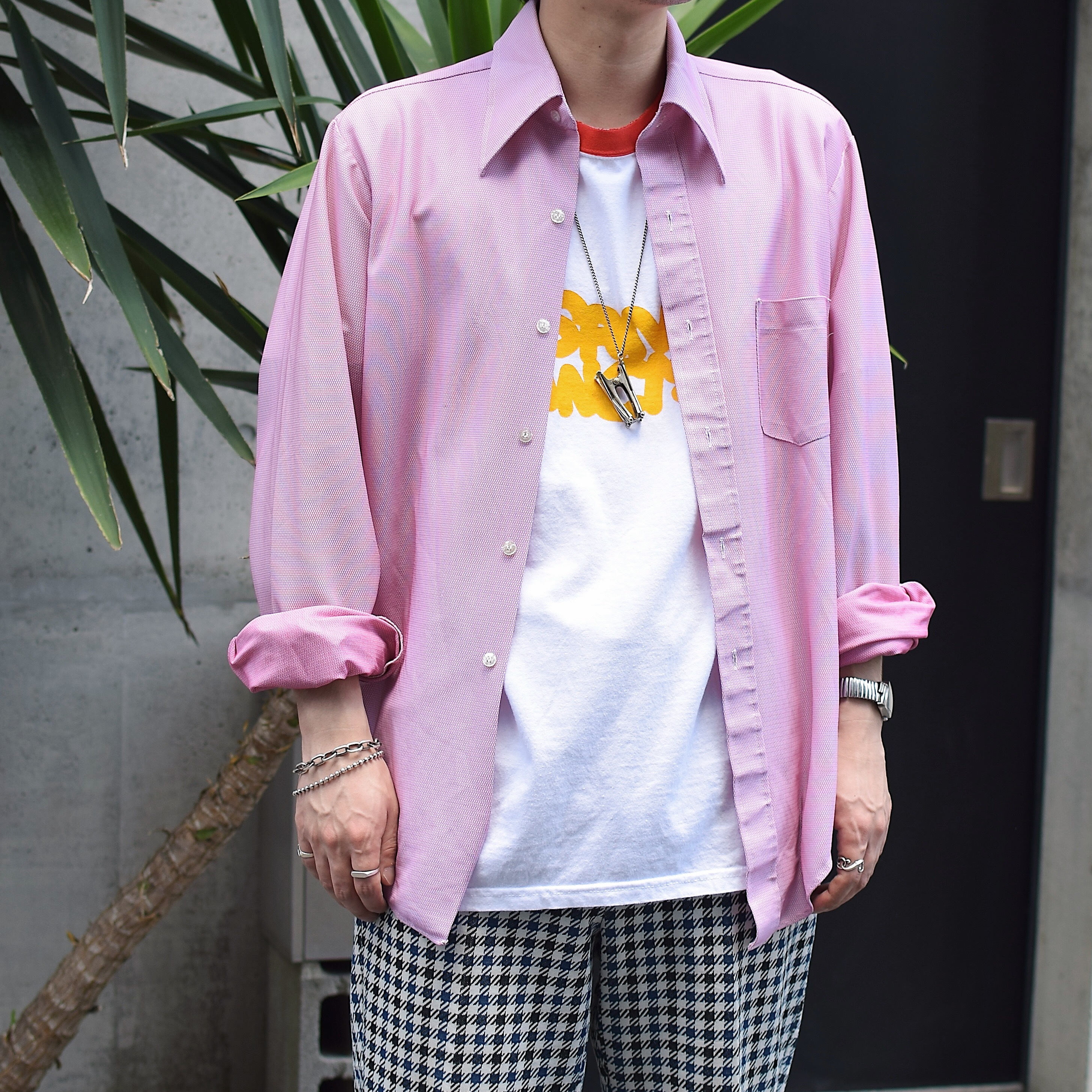 Vintage 70's【TOWNCRAFT】Patterned Shirt の画像 4