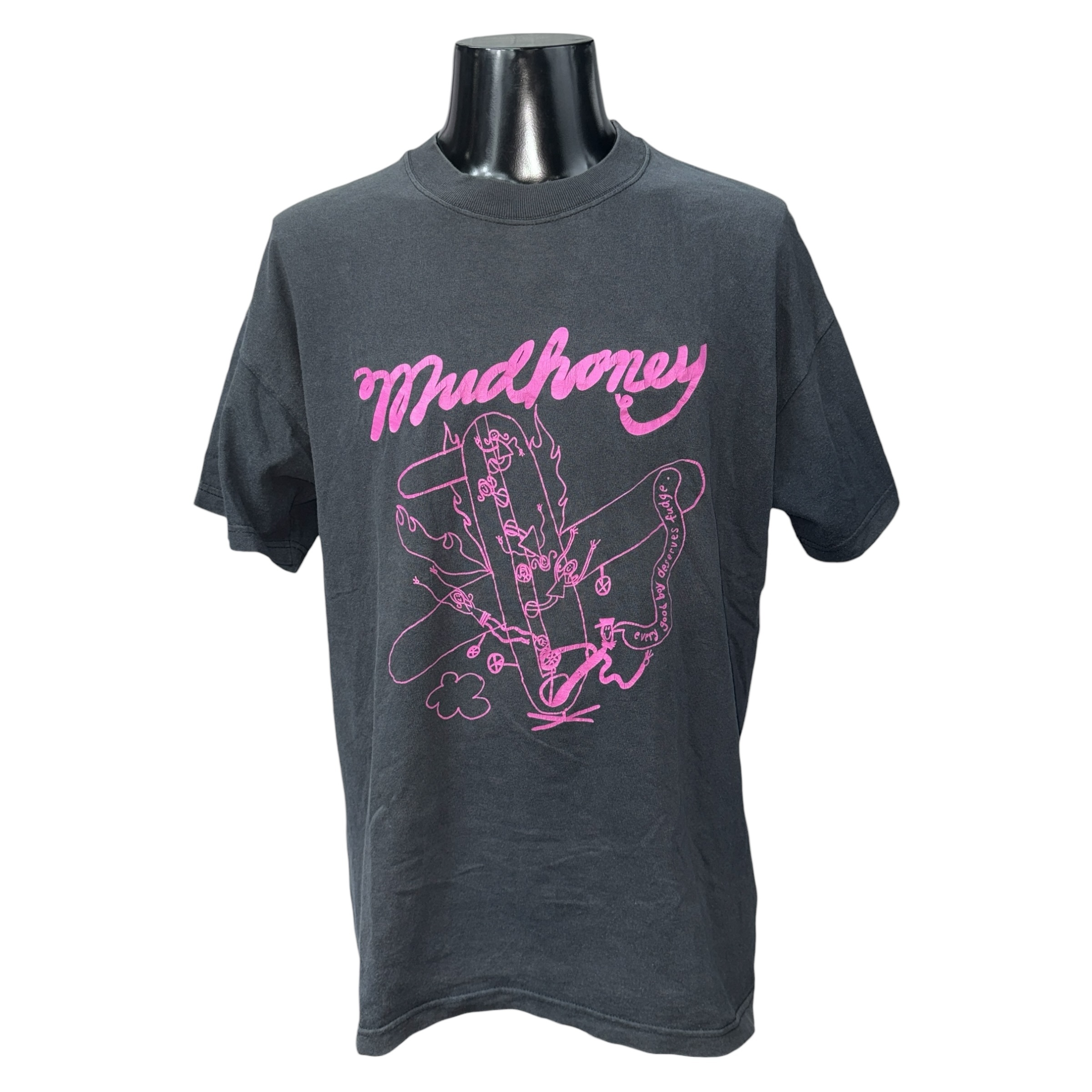【MUD HONEY】マッドハニー “Every Good Boy Deserves Fudge”90s Tシャツ