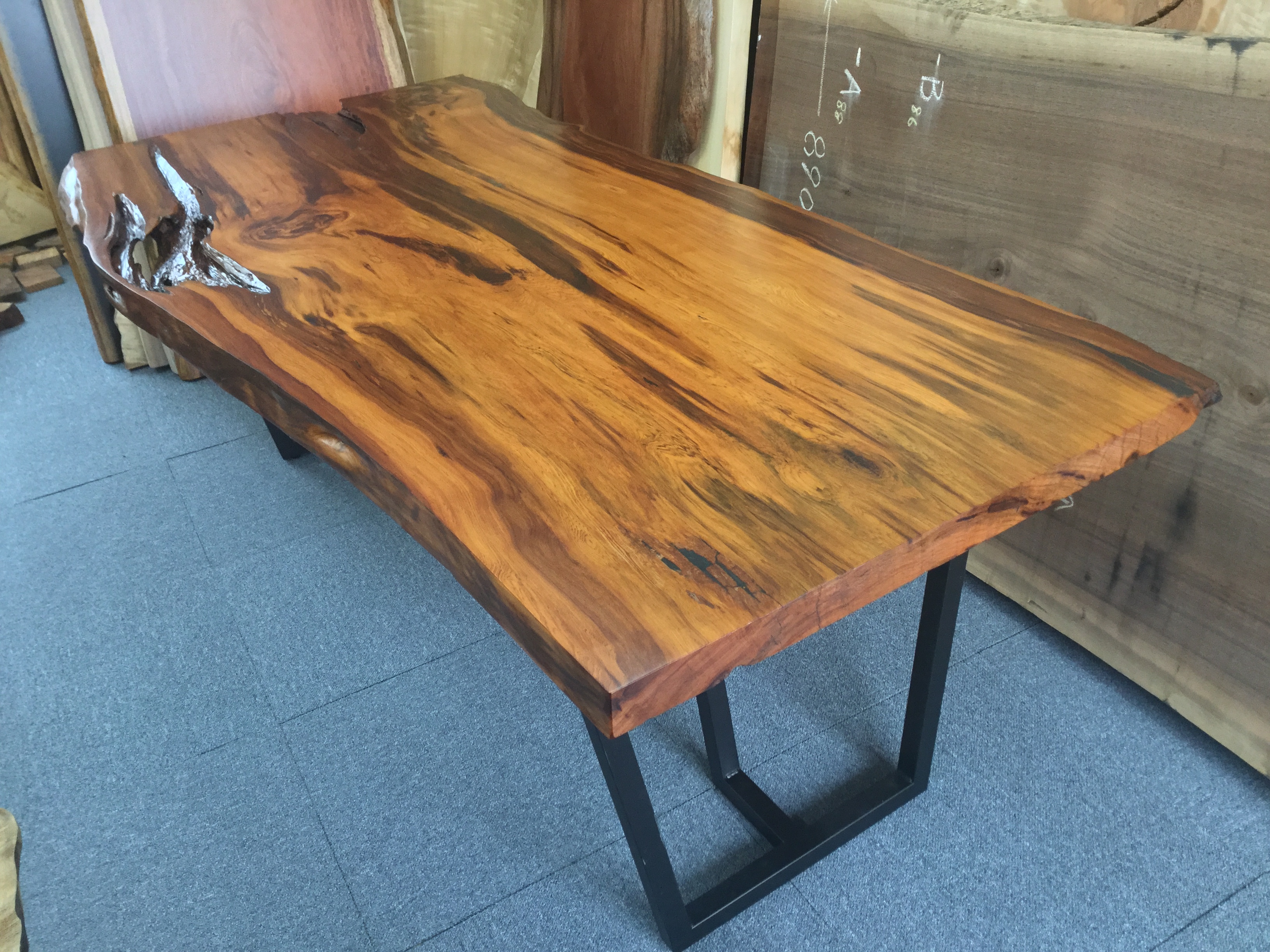屋久杉 一枚板 1930×900×45 17111 ＜千年家具＞ 無垢一枚板テーブル専門店 ｜在庫2000枚以上 ウォールナット・トチ・ブ