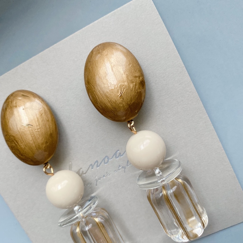 Earrings No Danoan 118 漆ガラスとドイツ イタリアビーズ Joe S Style Earrings No Danoan 118 漆ガラスとドイツ イタリアビーズ Joe S Style