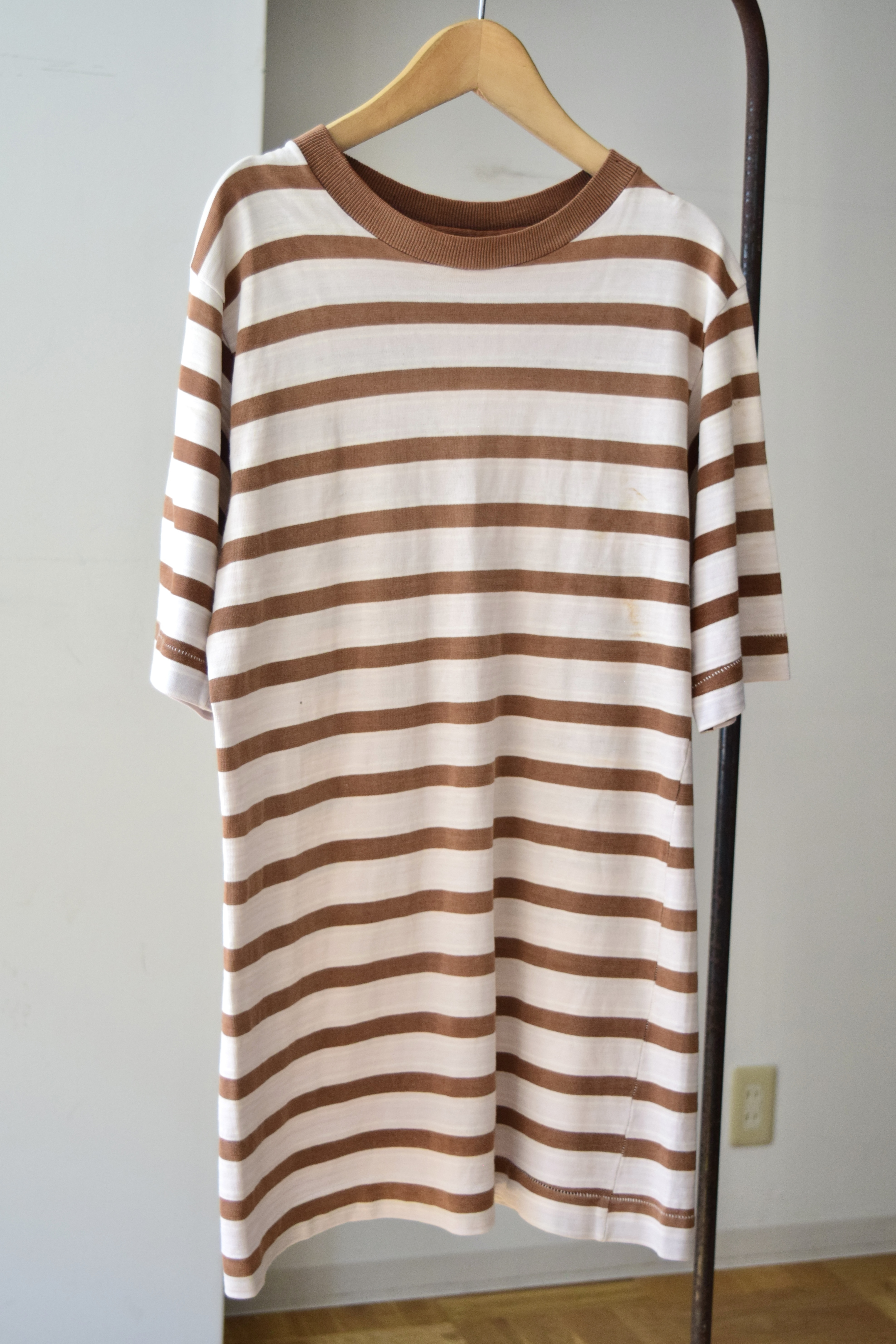 1950s “ARROW” vintage border-tee の画像 2