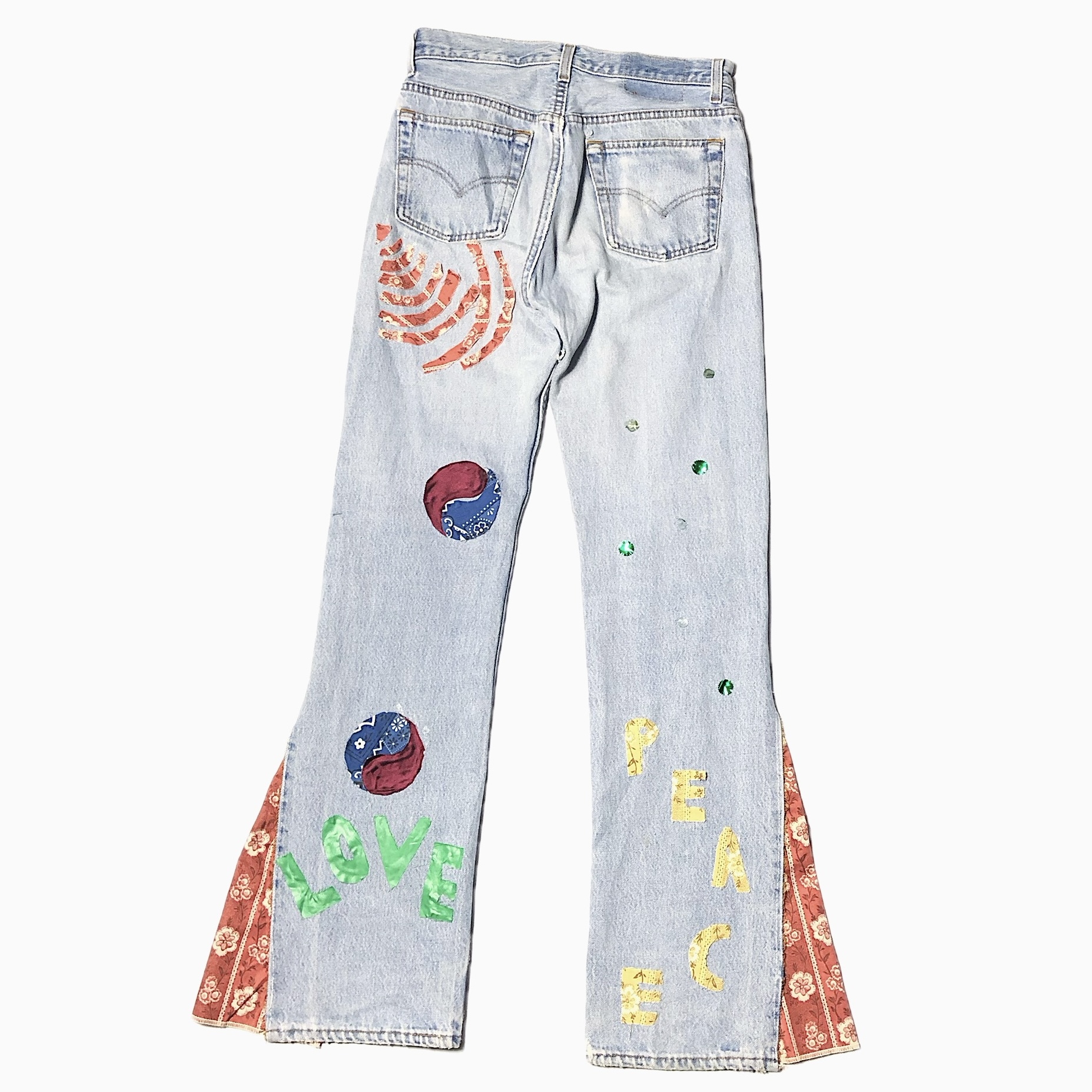 Vintage 90's【Levi's】Hippie Flare Denim Pants の画像 2