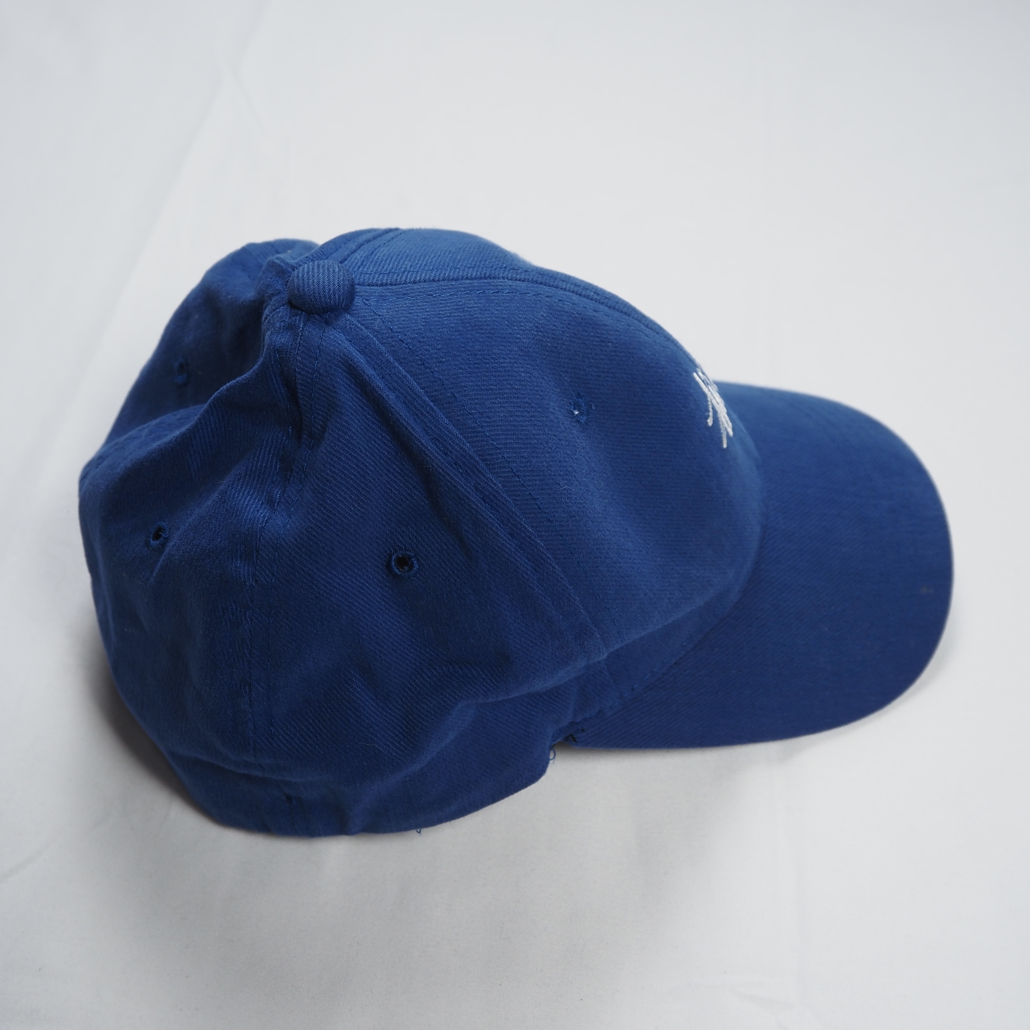 90’s OLD STUSSY 紺タグ キャップ ブルー M-XL の画像 6