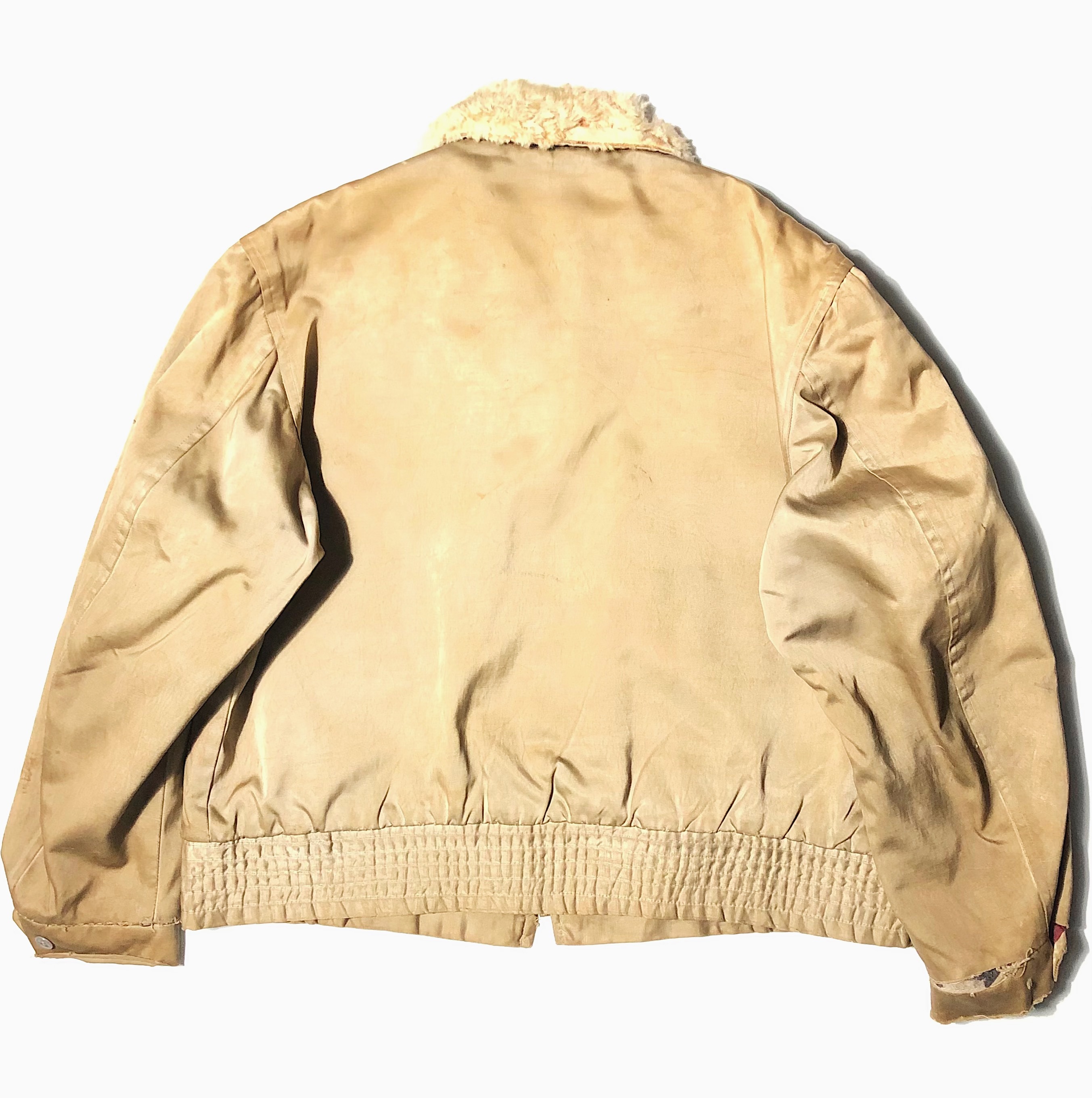 Vintage 50's【Puritan Manufacturing Co.】Grunge Satin Jacket の画像 2