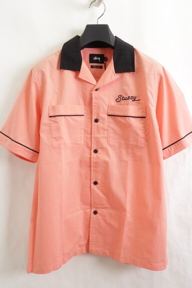 Stussy Exotic Laguna Bowling Shirt Pink Small ij1304 Brand Buyers Osaka