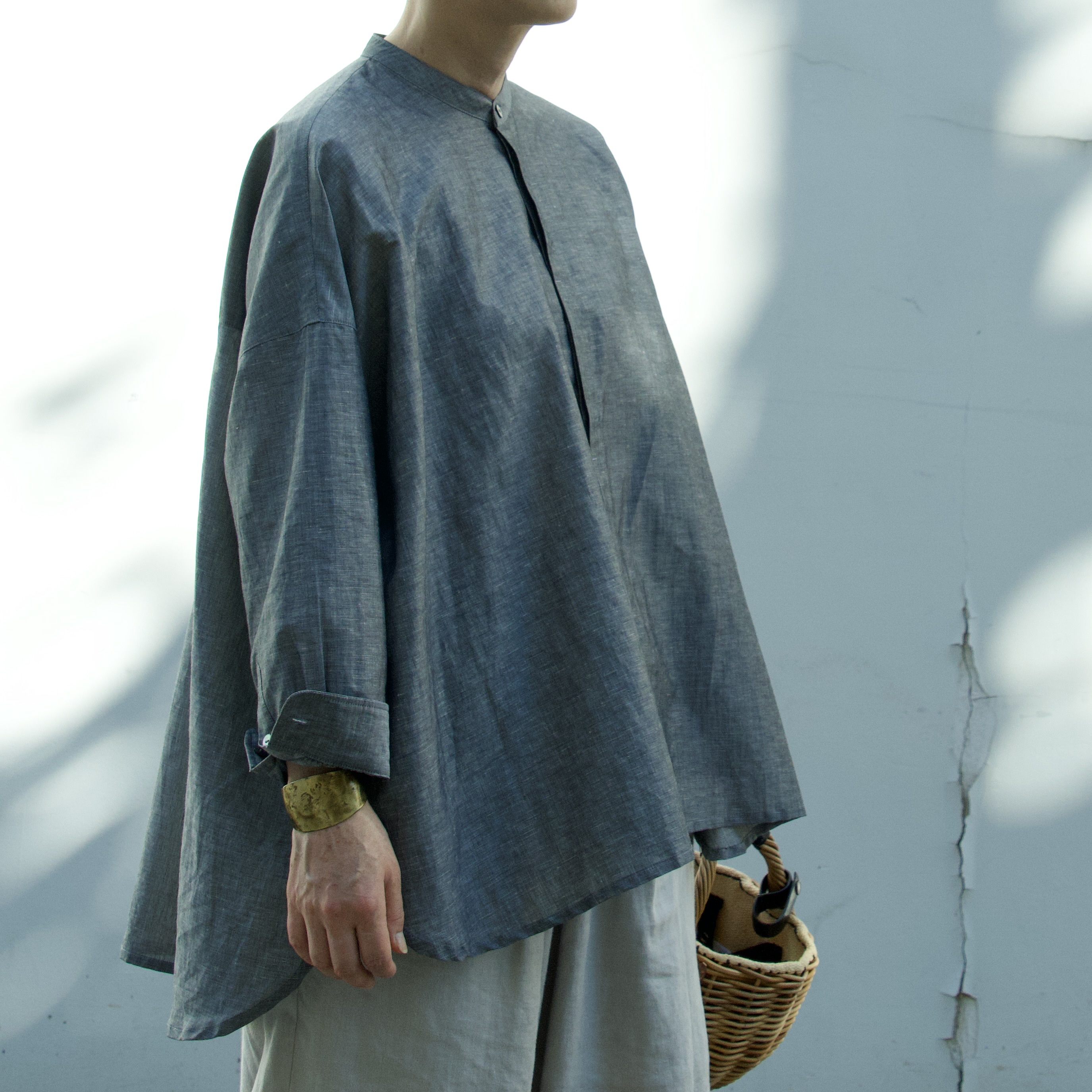 Siipi Shirt : シーピシャツ<gray>