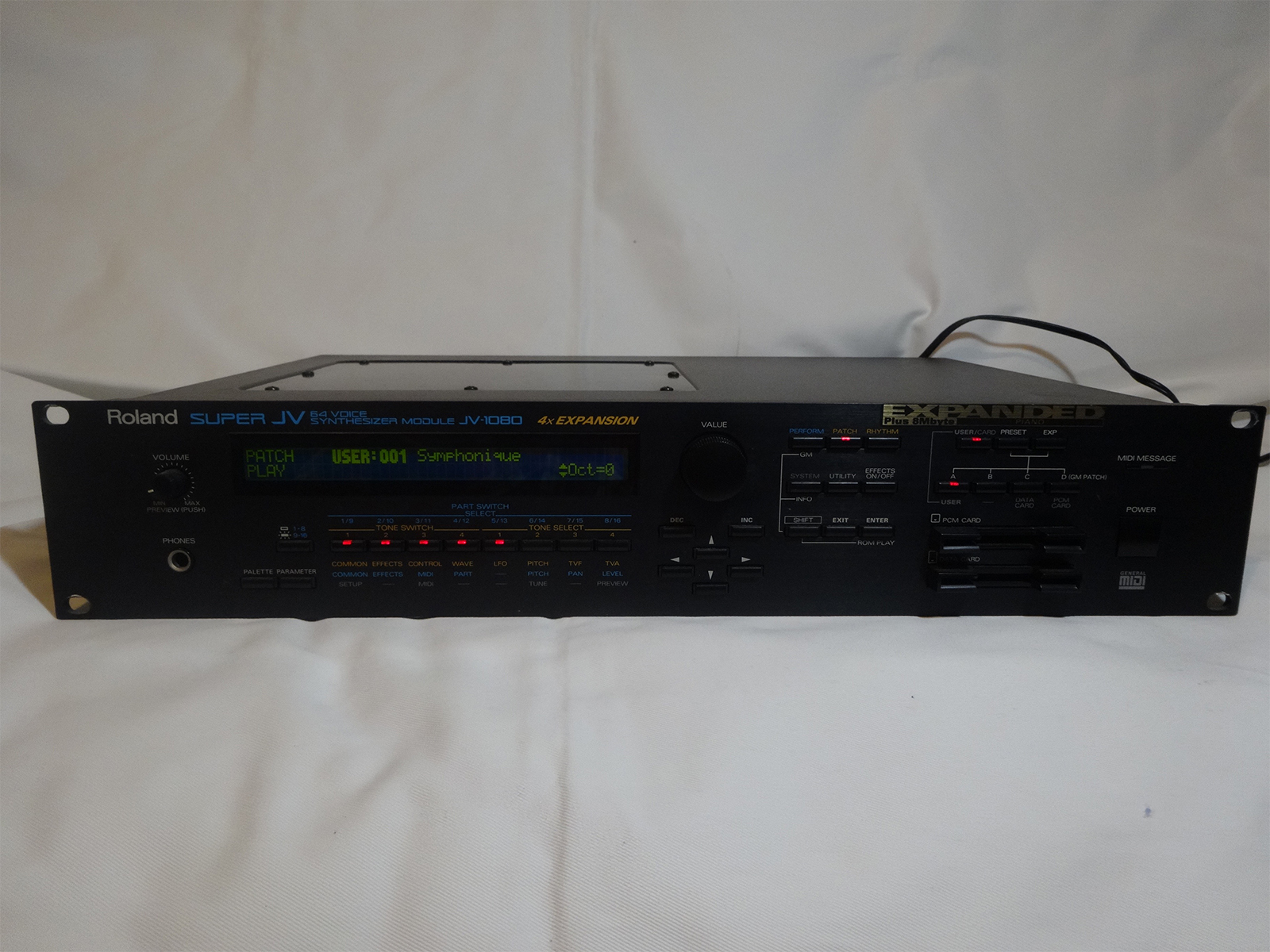 Roland Jv 1080 Super Jv Expanded Piano Free Shipping Ci Dig The Rare