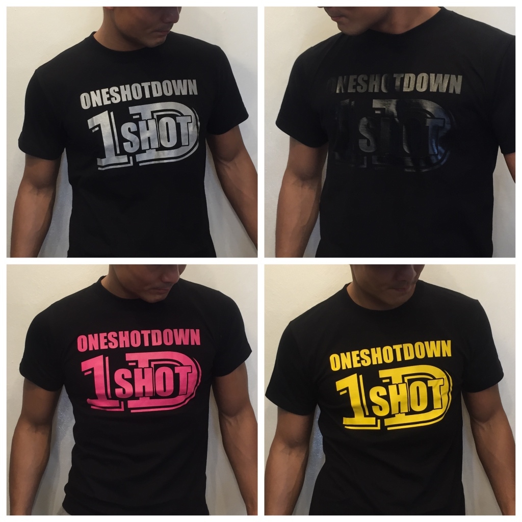 ONESHOTDOWN ロゴTシャツ - 画像4
