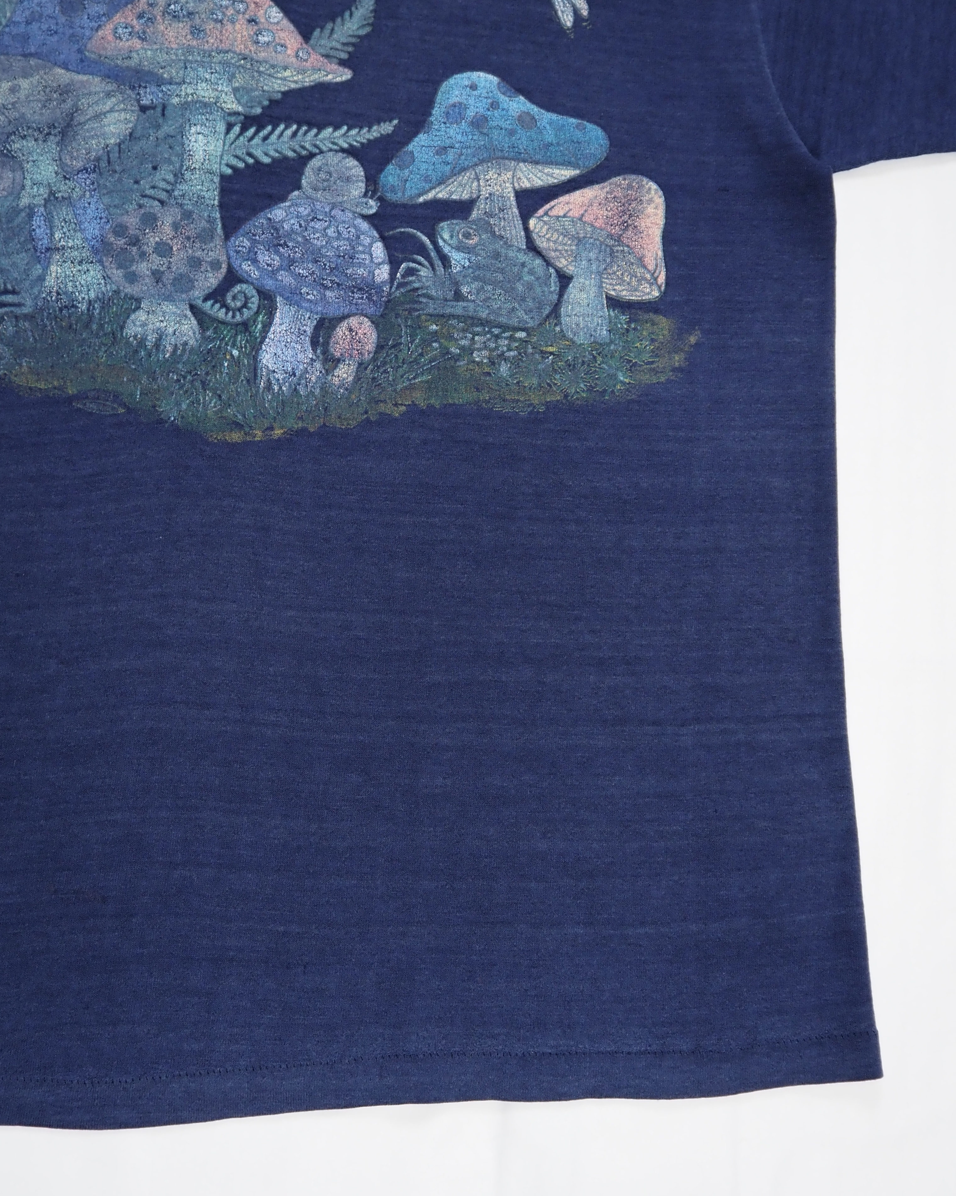 【5/6(水) 20:00入荷】70’s-80’s プリントTシャツ マッシュルーム の画像 7
