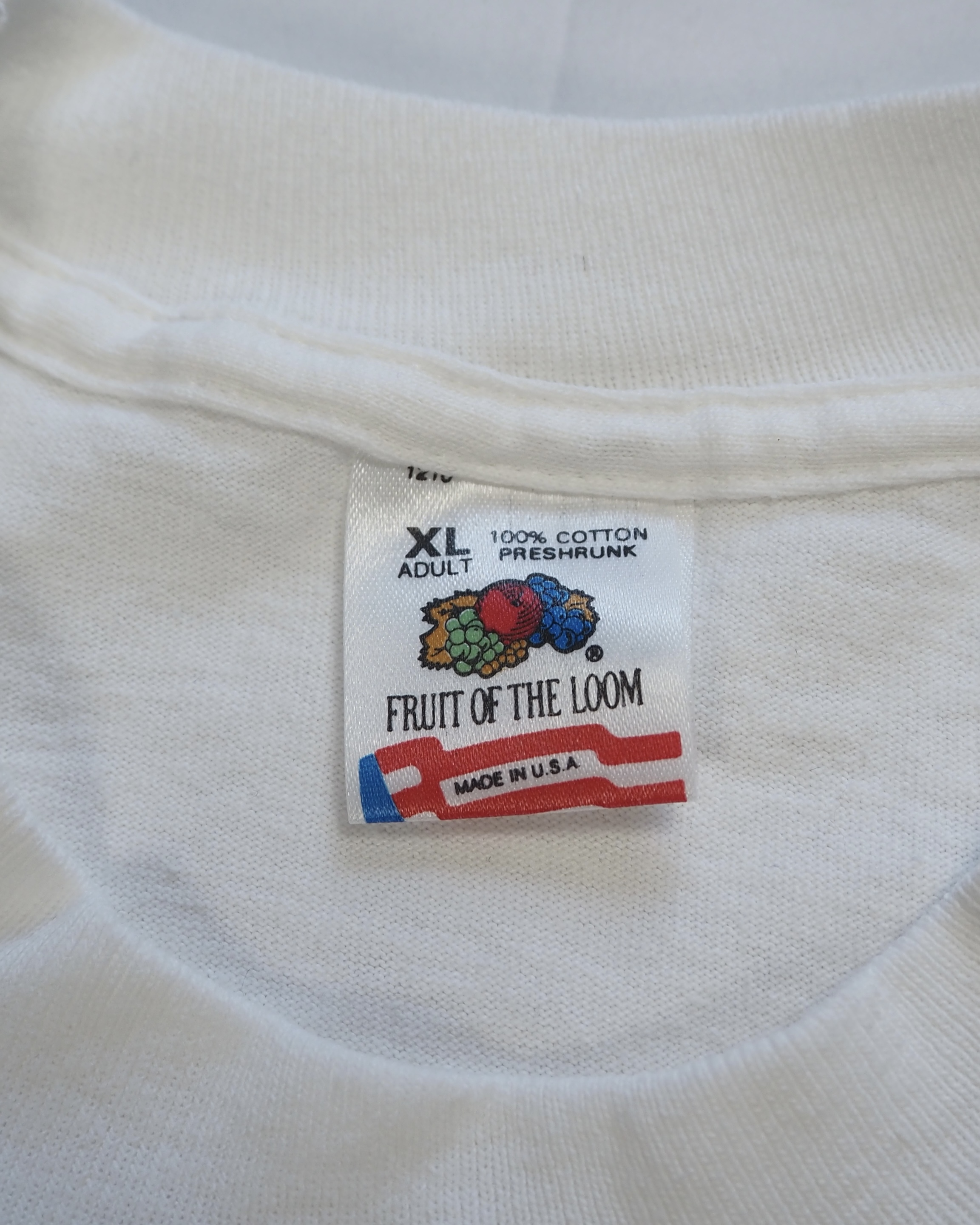 90's Fruits of the loom アートTシャツ ダリ 総柄プリント XL の画像 10