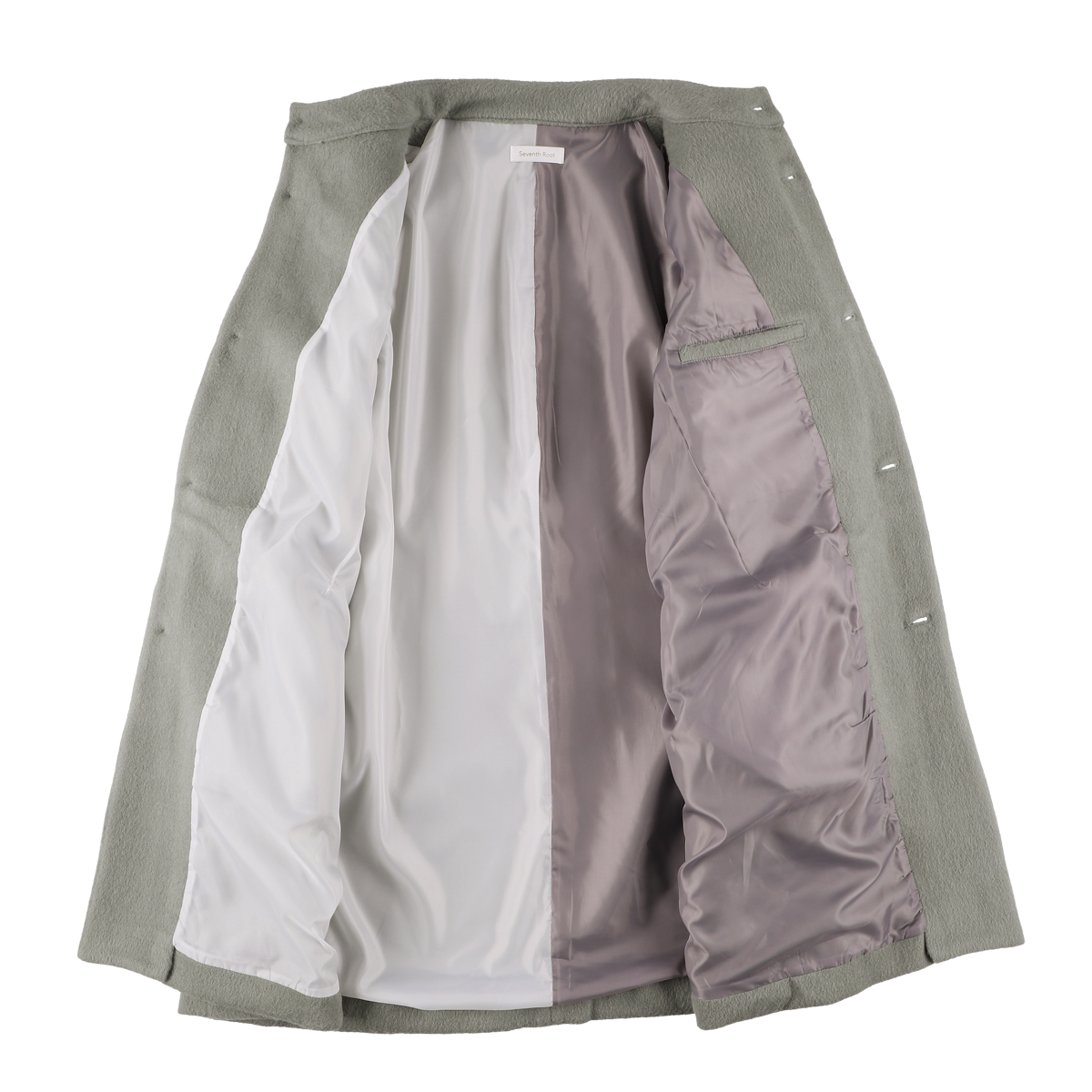 アルパカコクーンコート メンズ Mode Settimo By Seventh Root