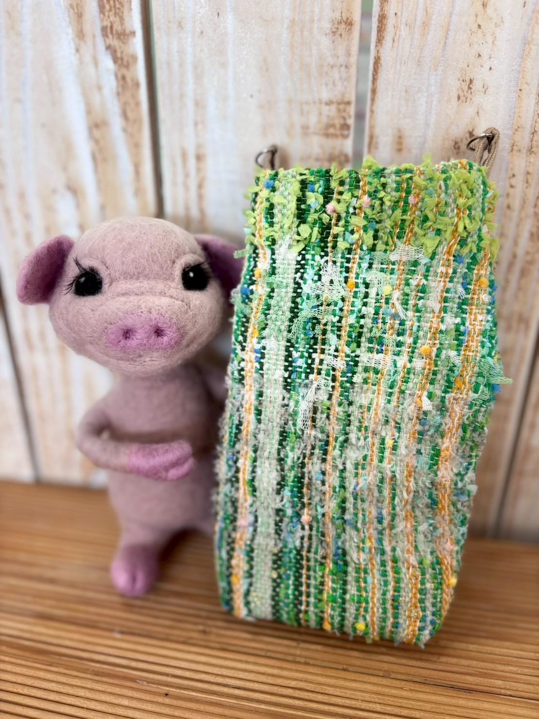 さをり織りポーチ（ストラップなし）