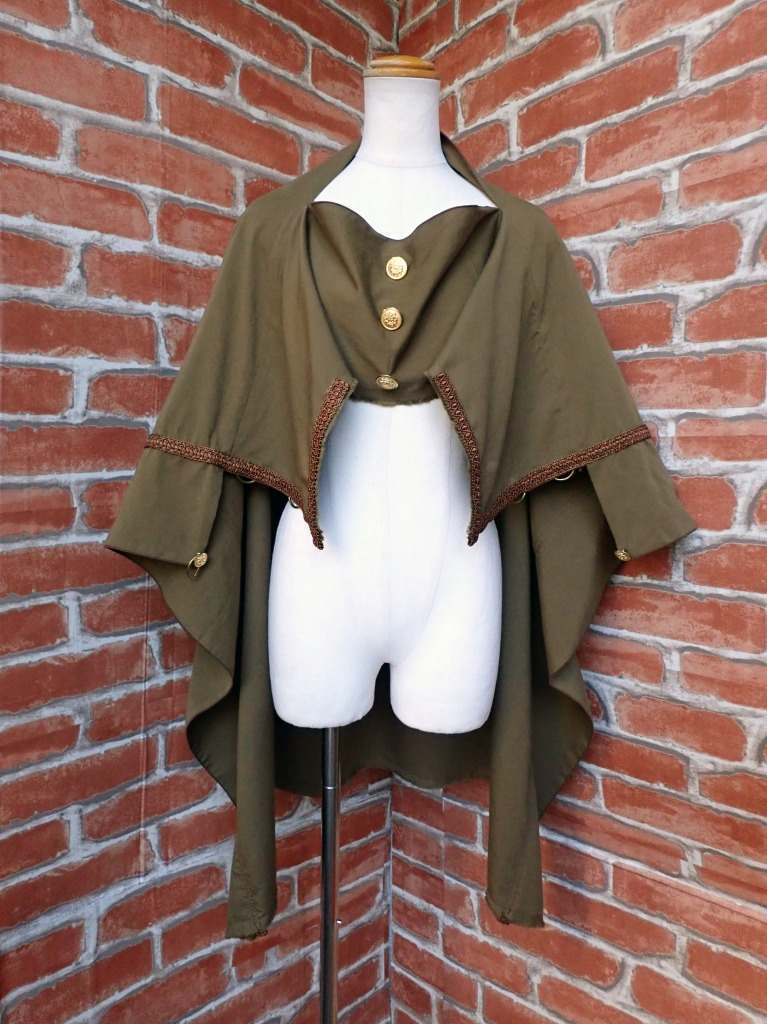 Larp Rpg ファンタジー アレンジローブマント 刺繍可 Larp Rpg ファンタジー アレンジローブマント 刺繍可