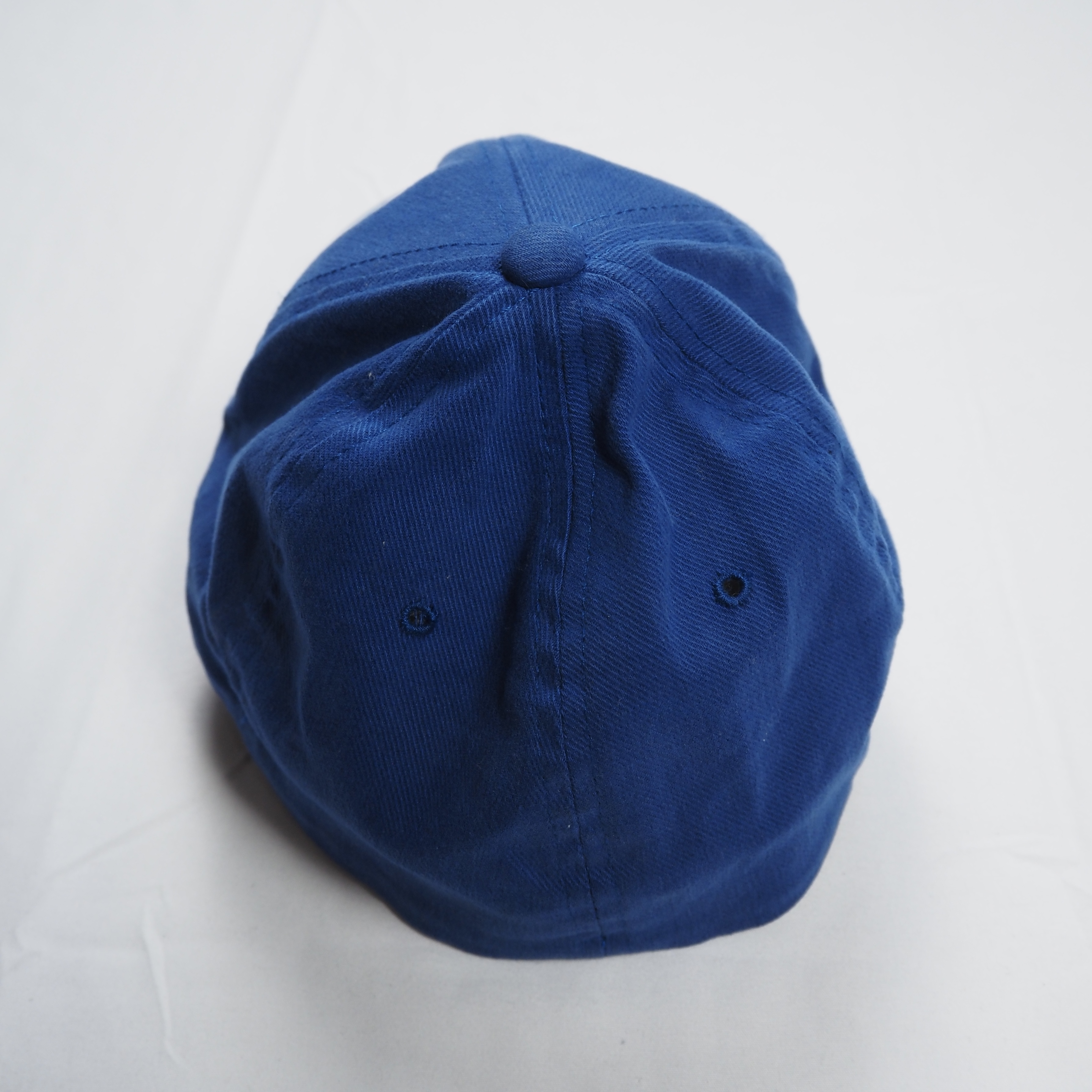 90’s OLD STUSSY 紺タグ キャップ ブルー M-XL の画像 5