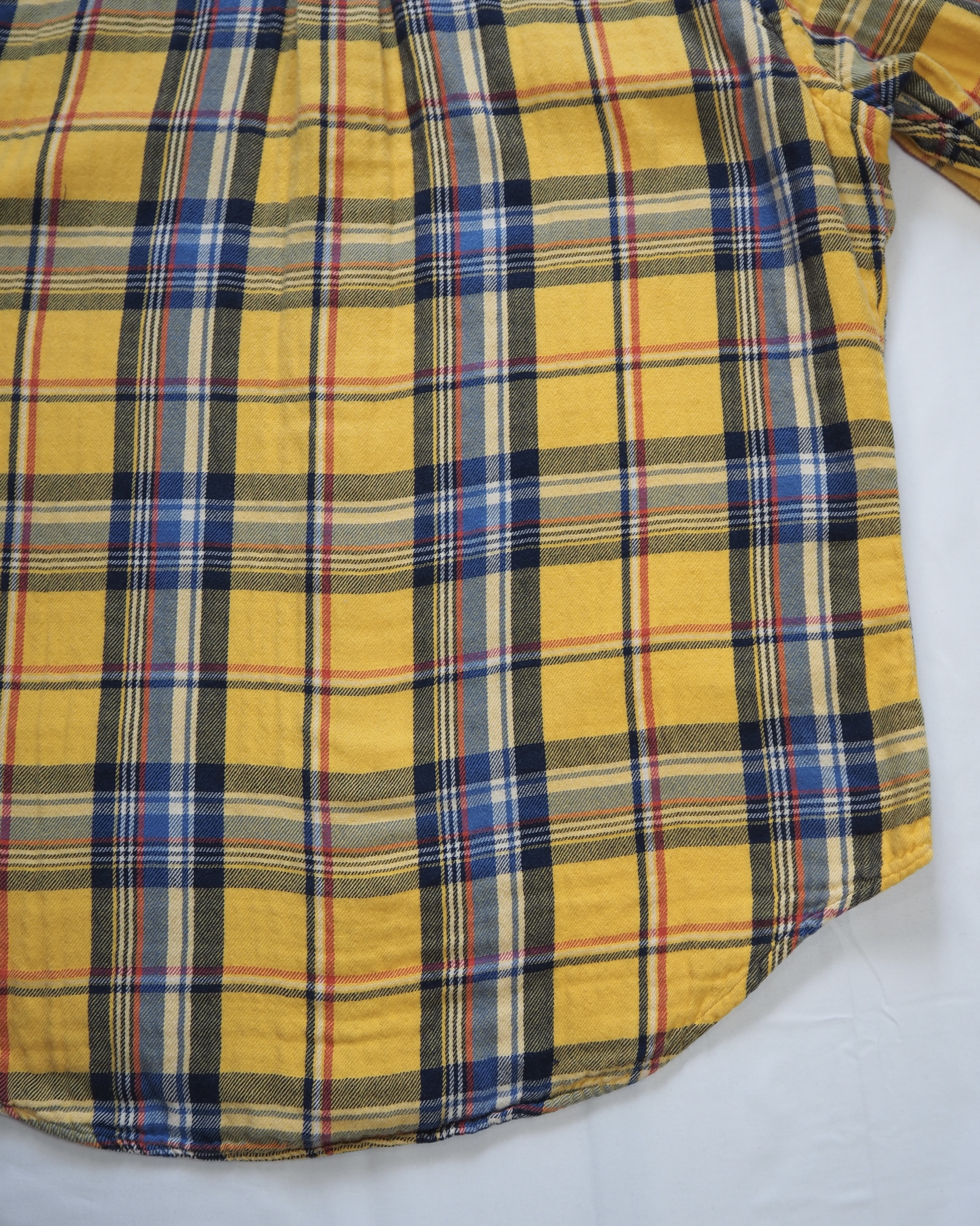 90’s Ralph Lauren ヘヴィネル イエロー Lサイズ の画像 17