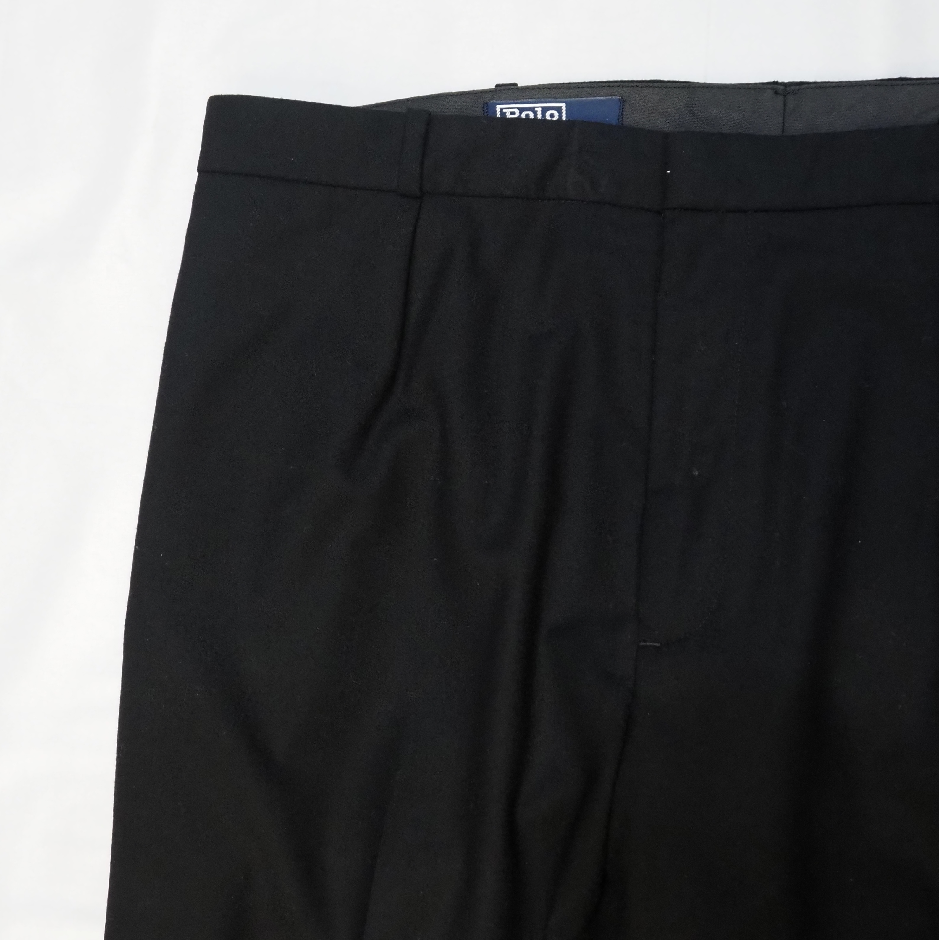 90’s Ralph Lauren Wool Slacks “Black” の画像 3
