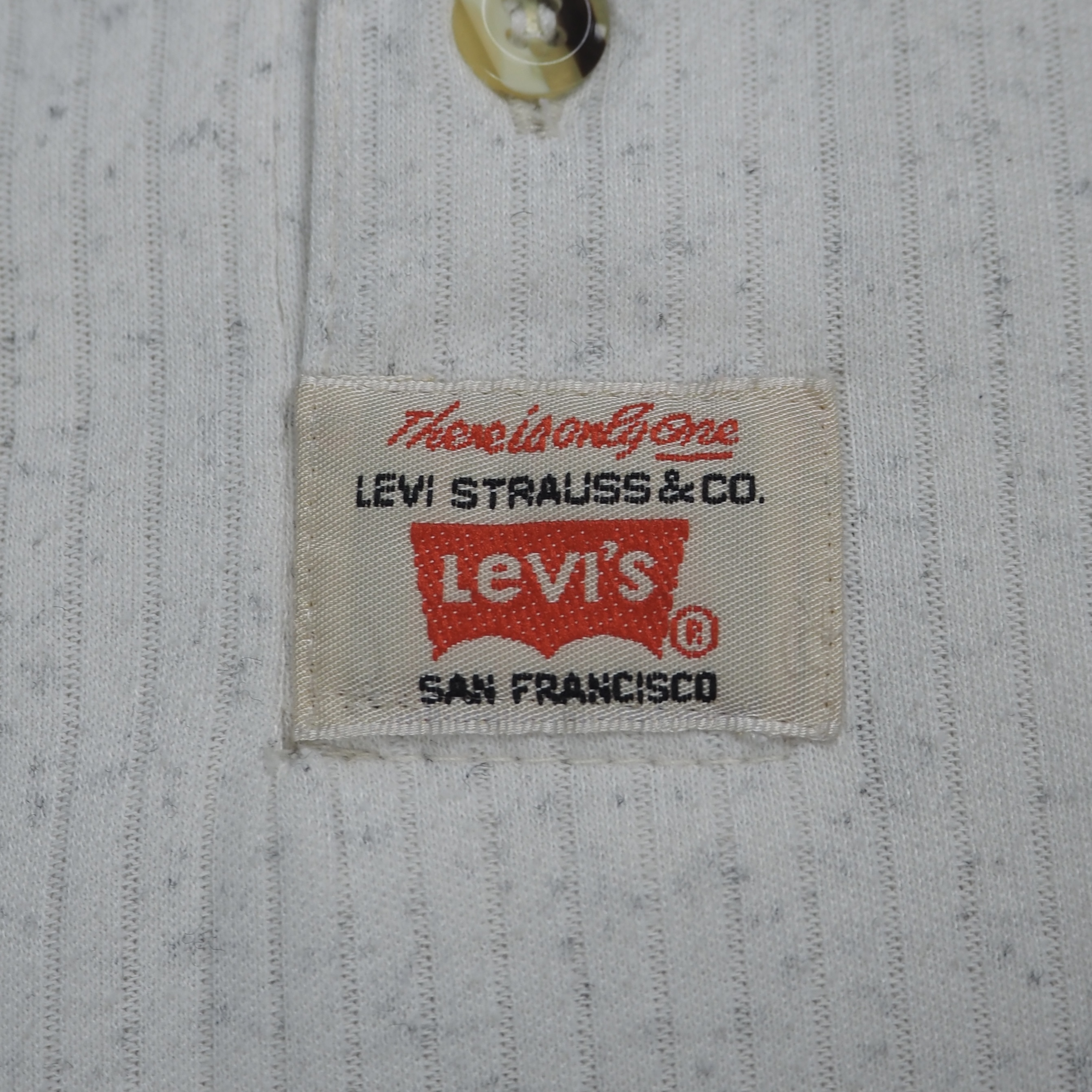 00’s Levi’s ヘンリーネックTシャツ Lサイズ程度 の画像 8