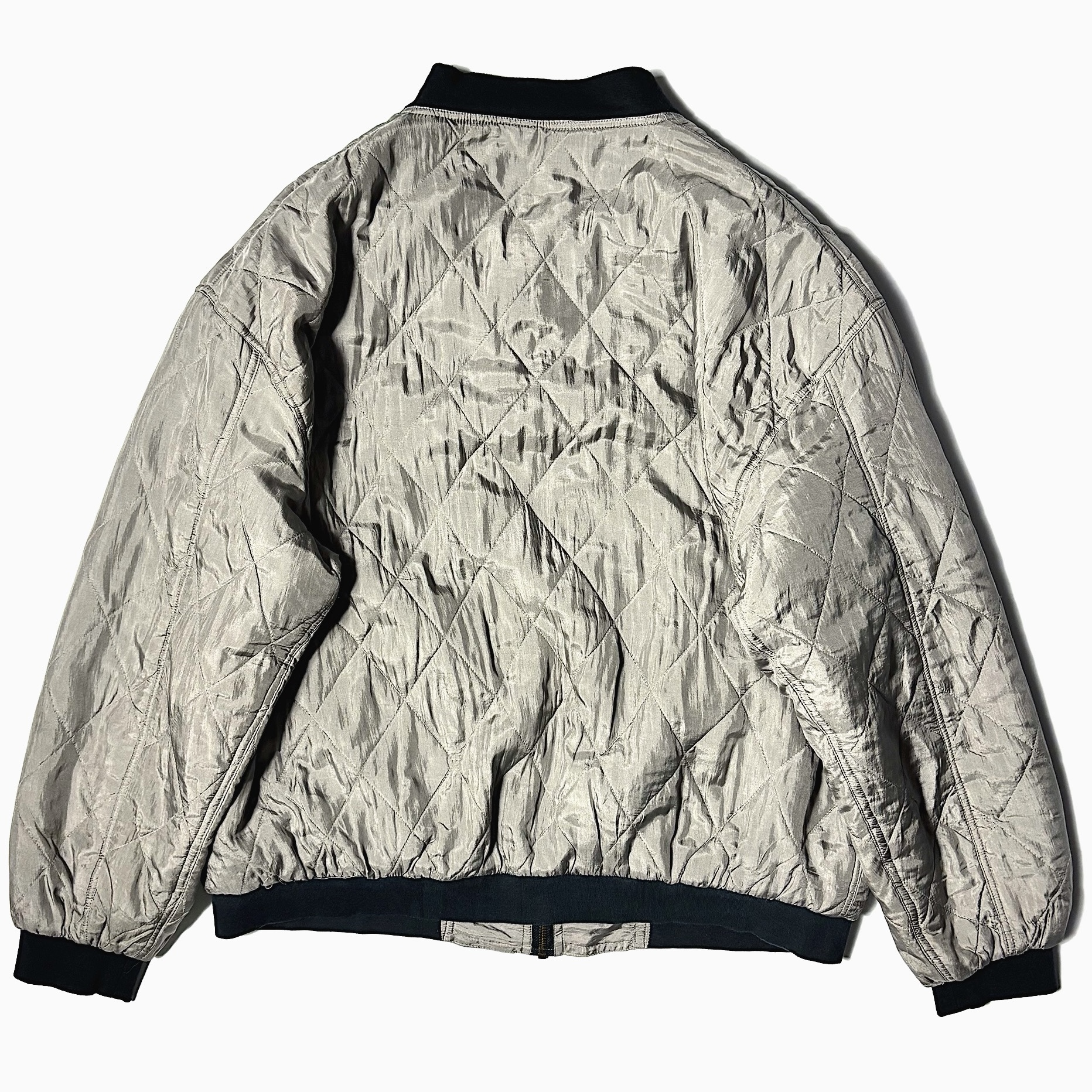 Vintage 90's【STOCK OPTIONS】Silk Jacket の画像 2