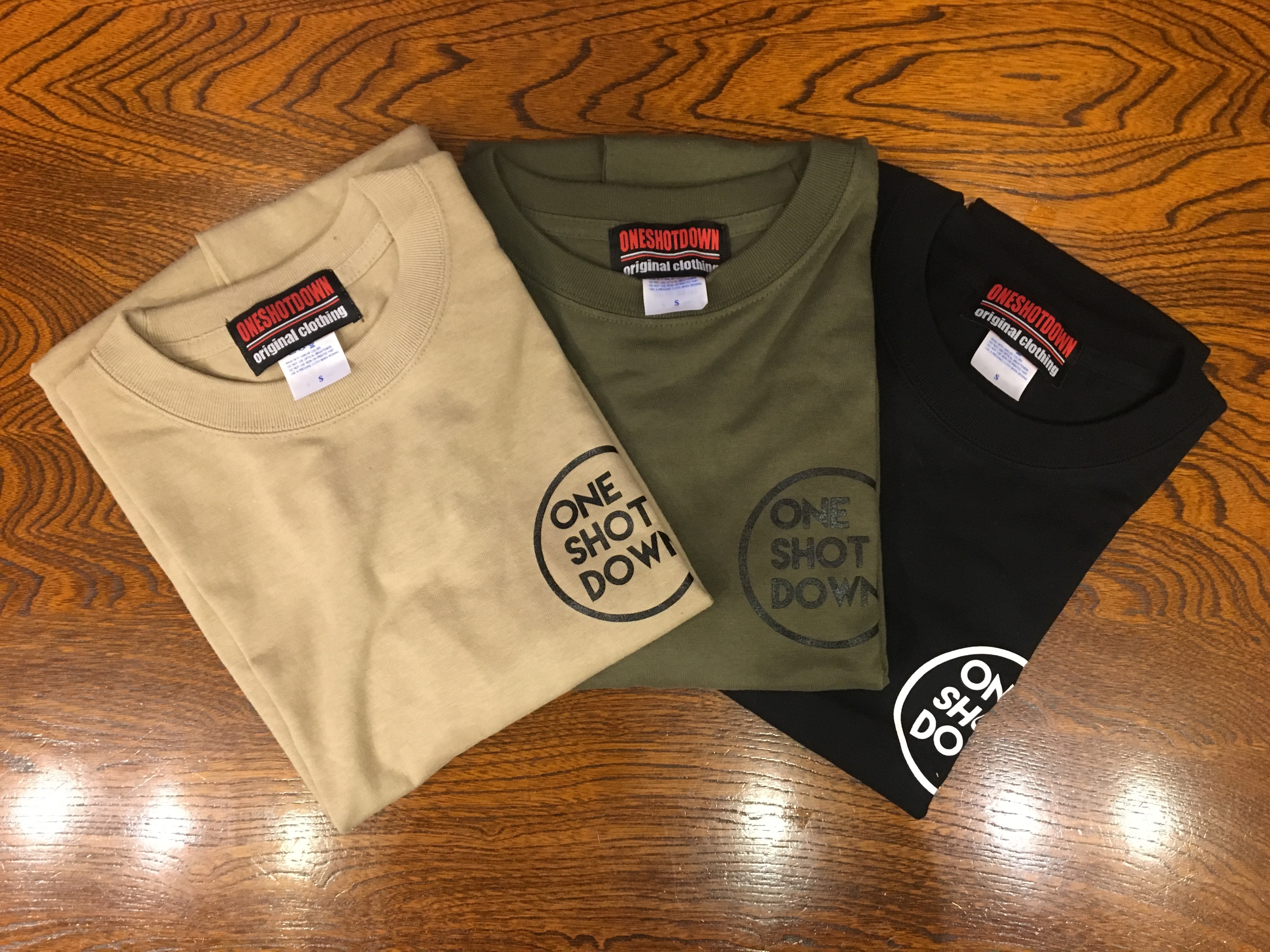 ONESHOTDOWN サークルロゴ Tシャツ - 画像5