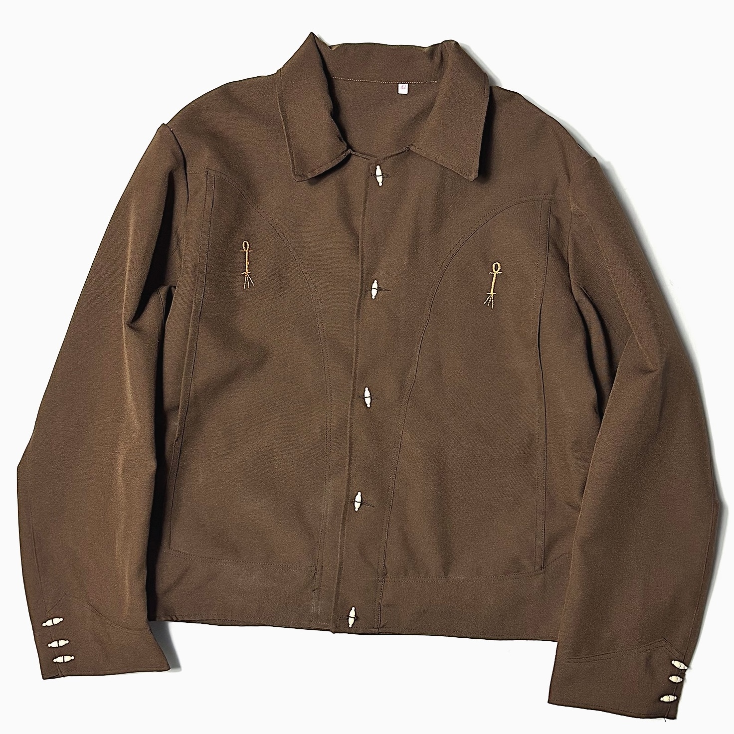 Vintage 70～80's Embroidery Western Jacket の画像 2