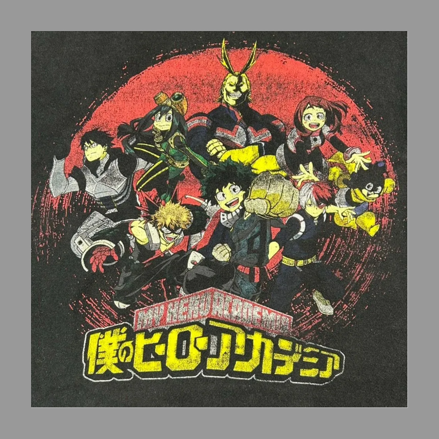 MY HERO ACADEMIA 僕のヒーローアカデミア 半袖Tシャツ ヒロアカ キャラクター 2XL の画像 4