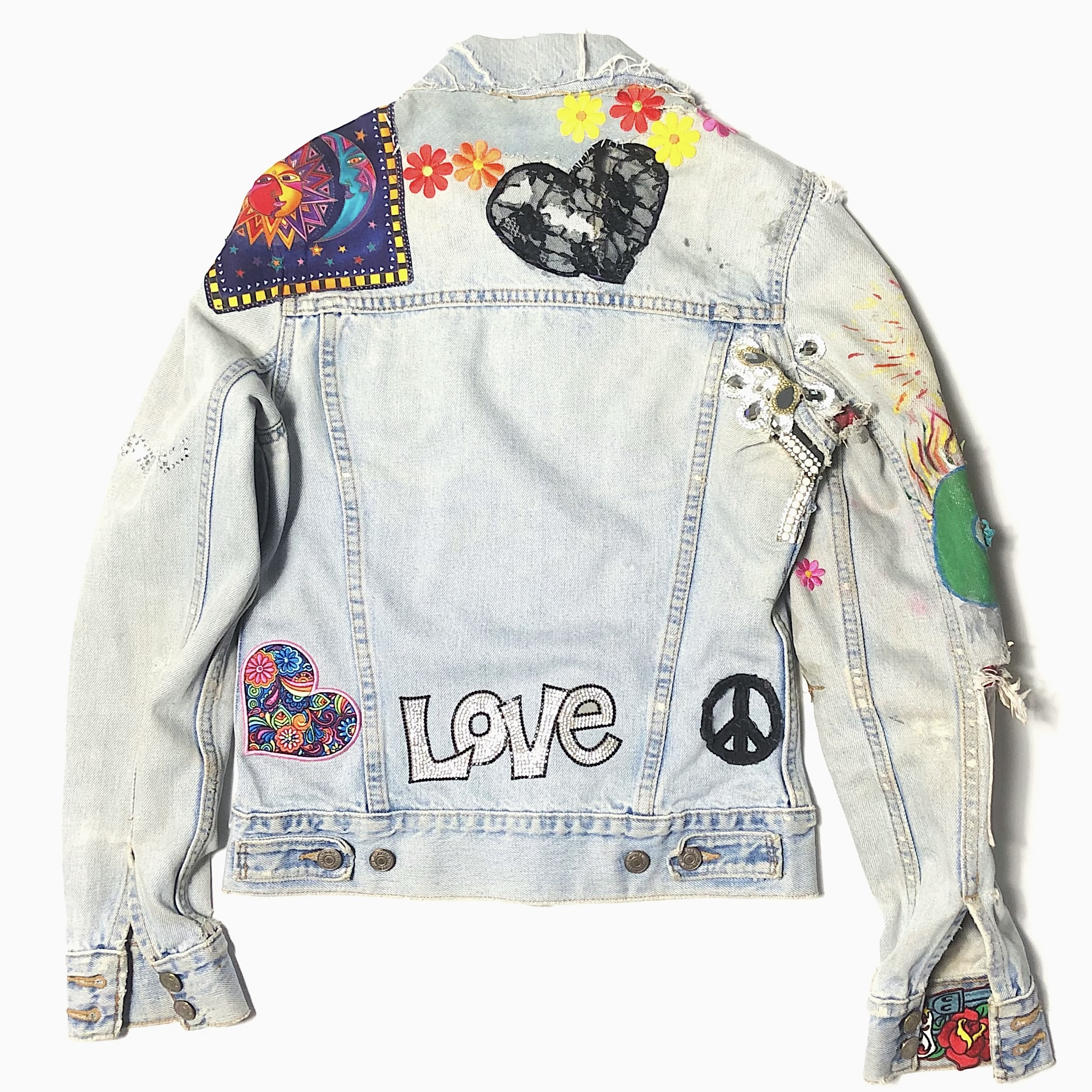Vintage【Levi's】Hippie Denim Jacket の画像 2
